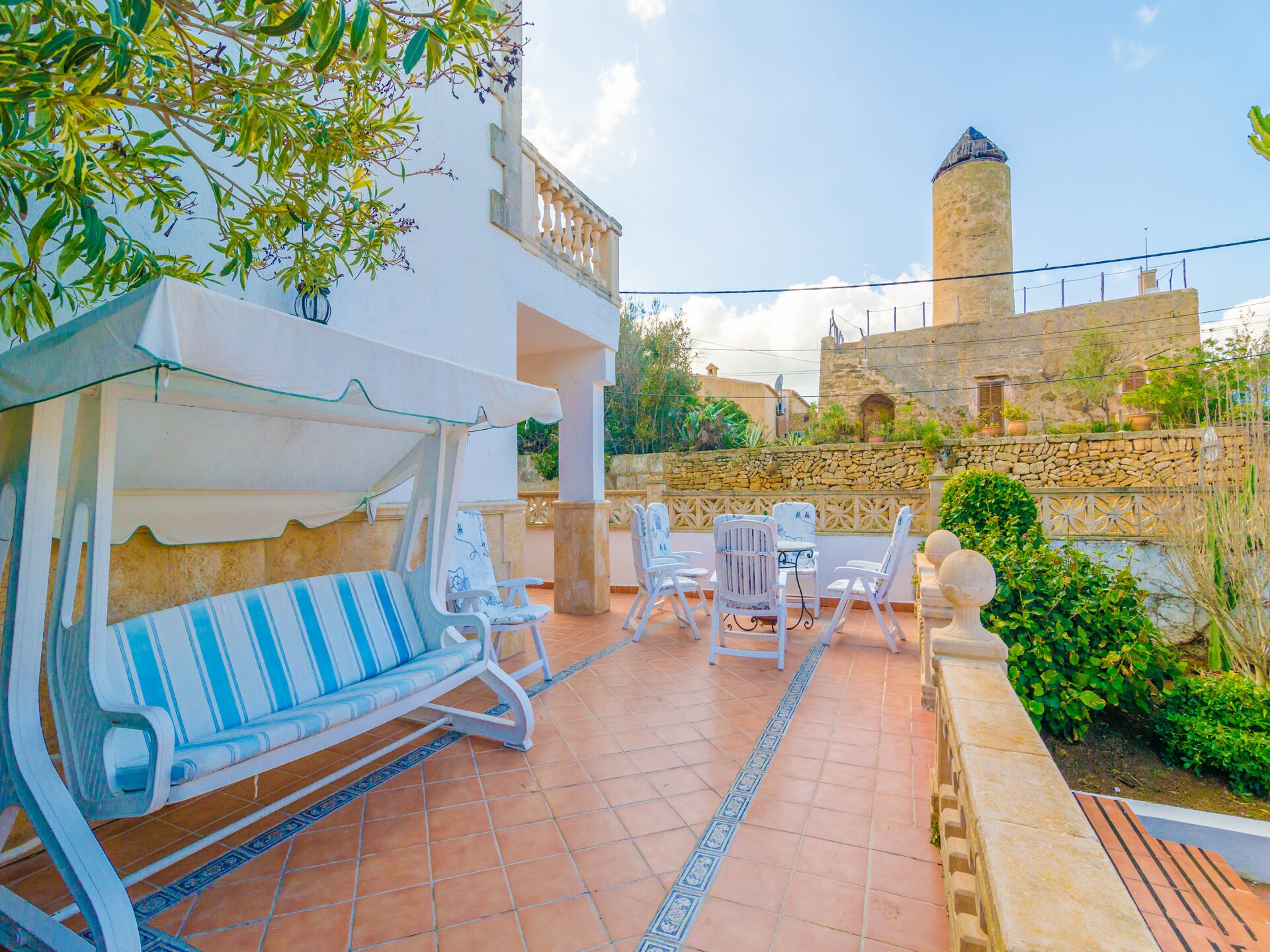 Ruime villa met privézwembad aan de golfbaan bij Colònia de Sant Pere - foto 33