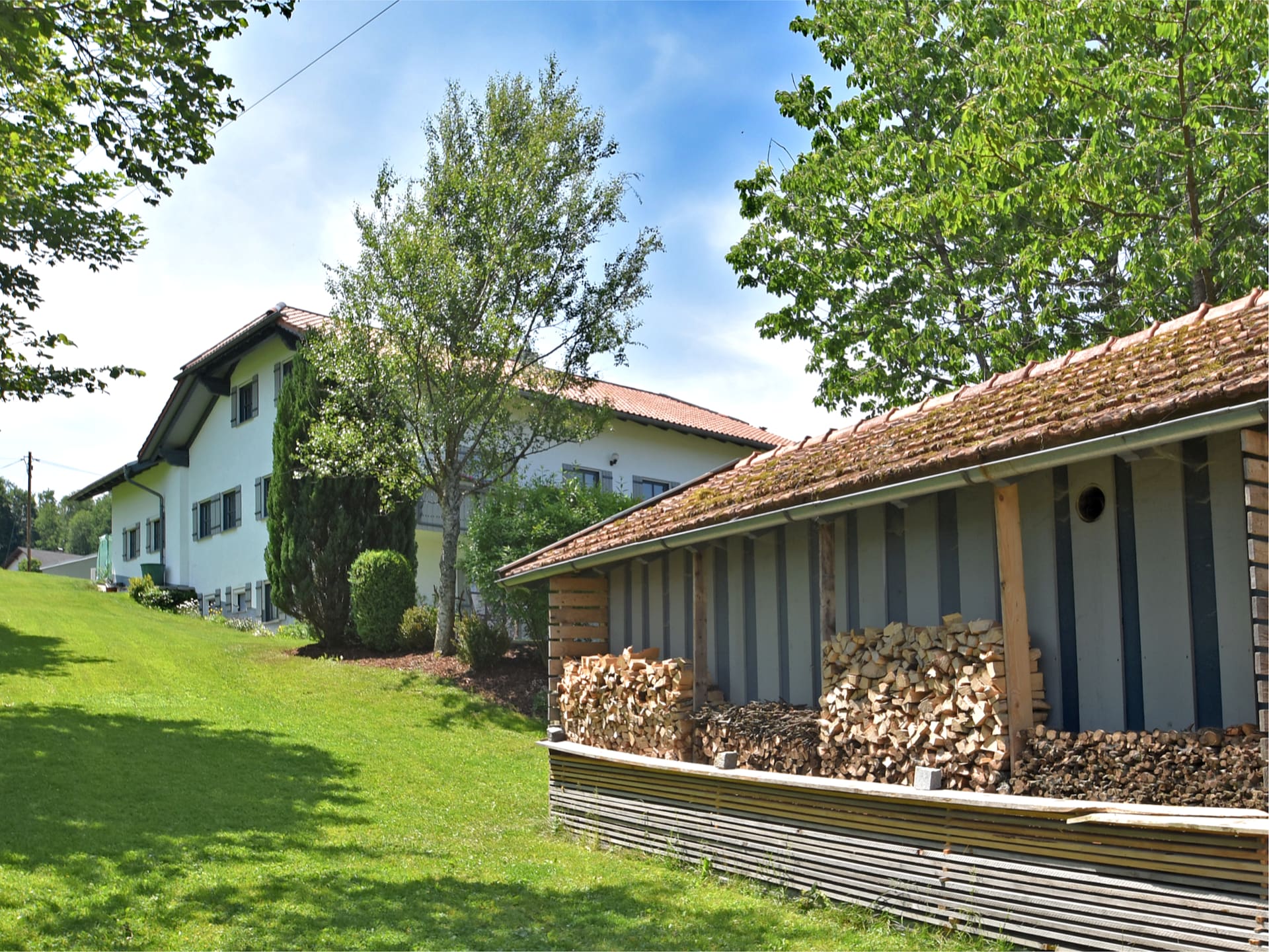 Golfbaan op 500m: Ruim appartement Haus Renate in Waldkirchen - foto 22