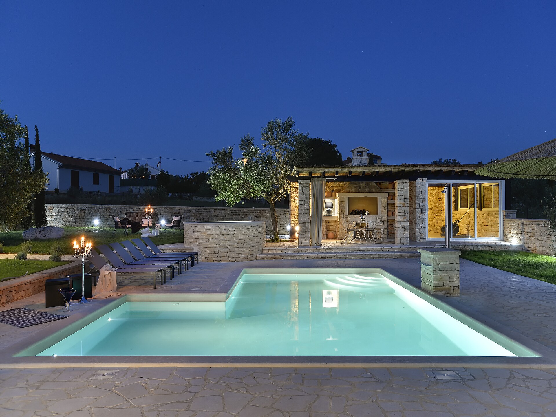 Villa Paradiso: Ruime villa met privézwembad en sauna nabij Rovinj - foto 7
