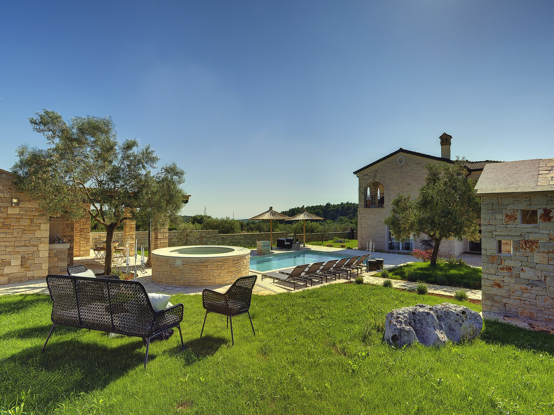 Villa Paradiso: Ruime villa met privézwembad en sauna nabij Rovinj - foto 28