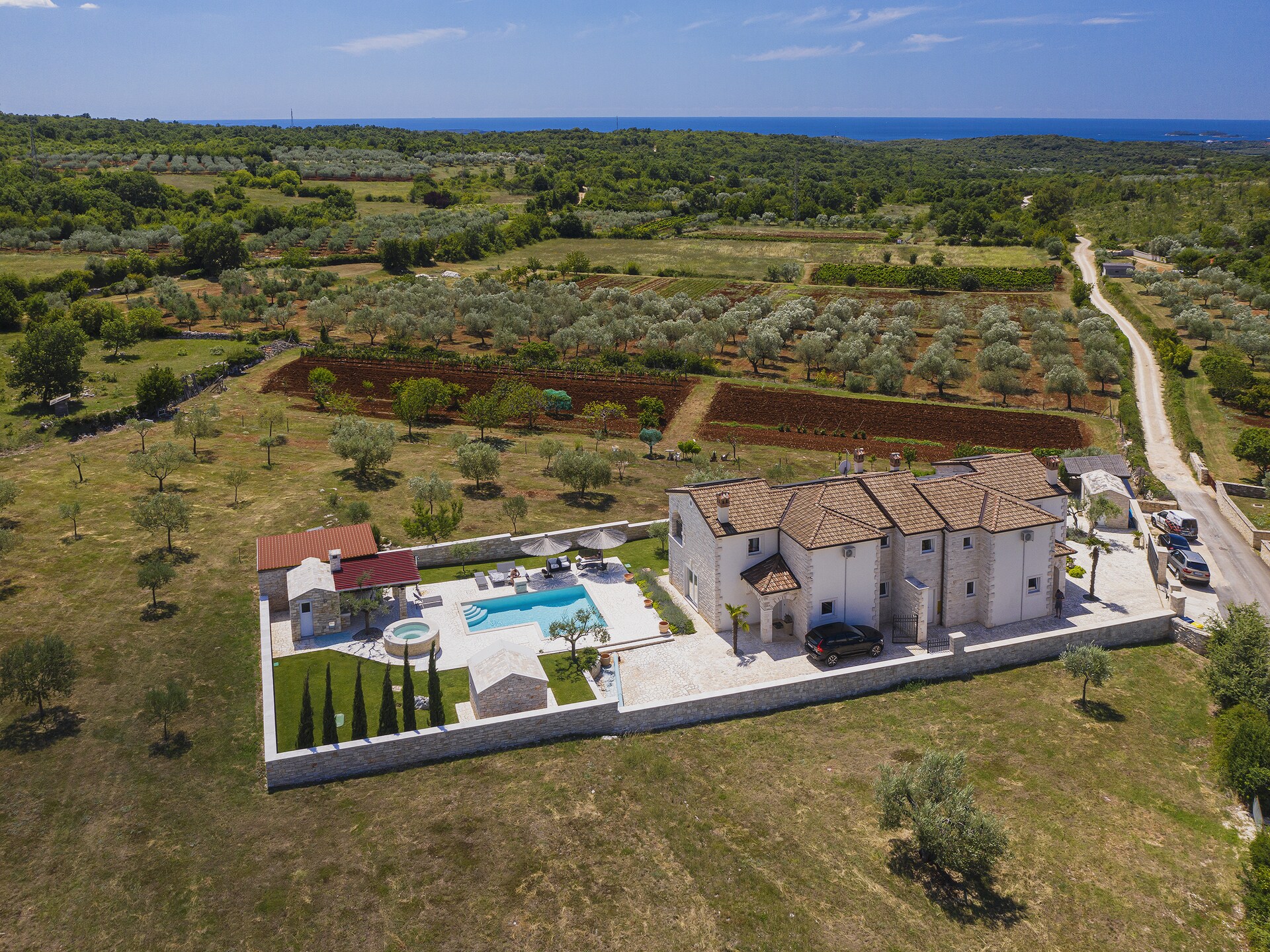 Villa Paradiso: Ruime villa met privézwembad en sauna nabij Rovinj - foto 34