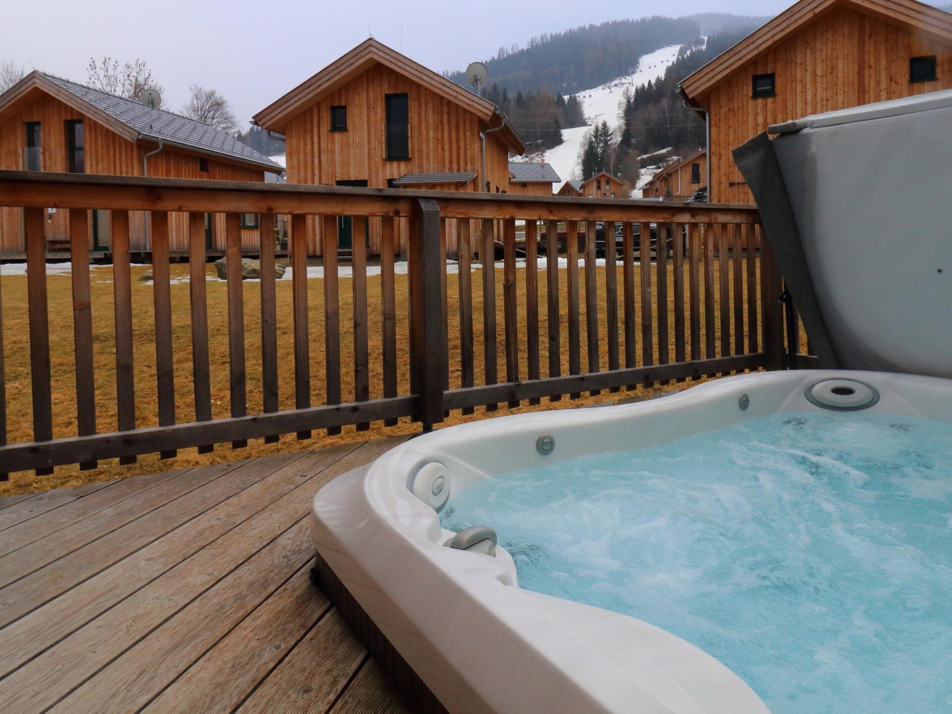 Luxe chalet aan het meer en de piste in Sankt Georgen am Kresichberg · 9 pers. - foto 23