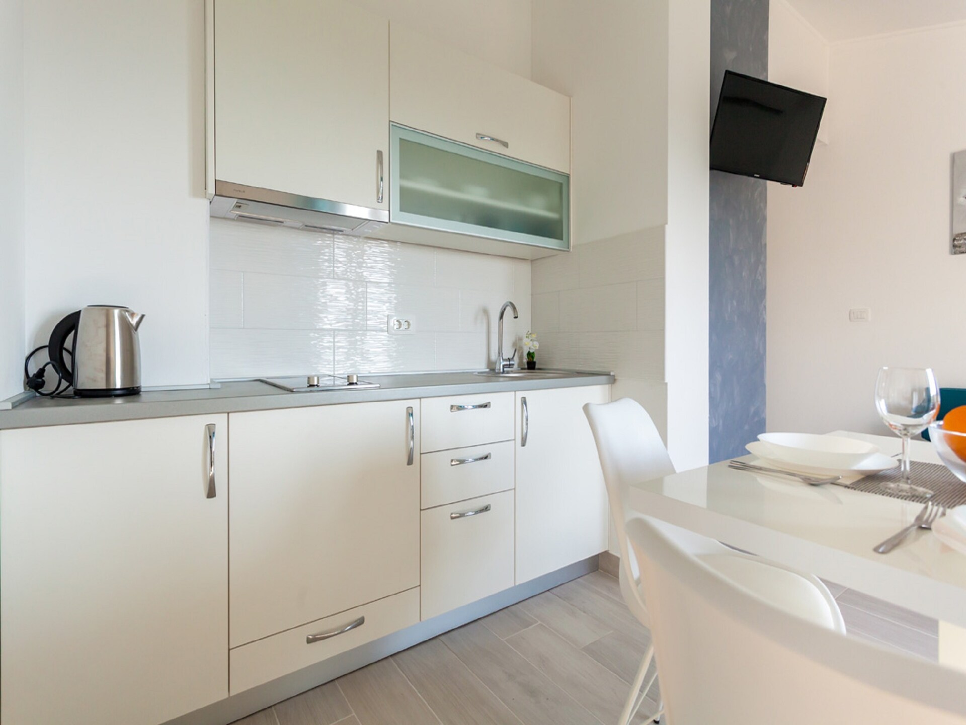 Appartement Darija: Zeezicht & rust op 1,5 km van het strand in Omisalj - foto 5