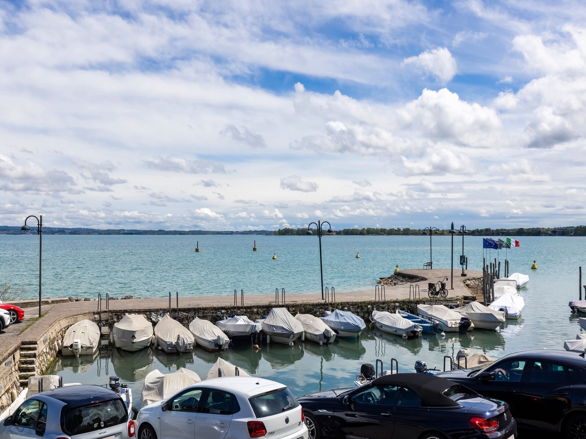 Licht appartement in Sirmione met balkon, 100m van het Gardameer - foto 28