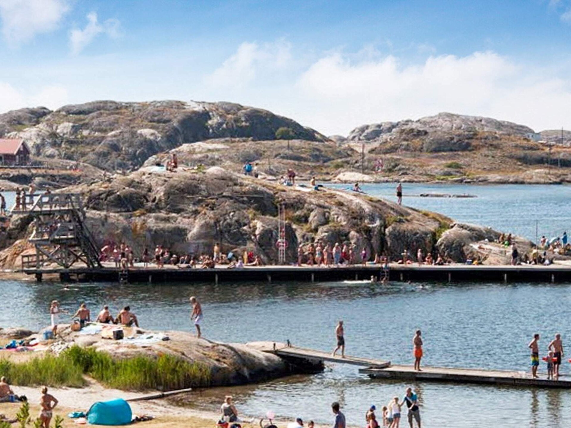 Ruim vakantiehuis aan de Zweedse westkust met uitzicht op de haven van Skärhamn - foto 21