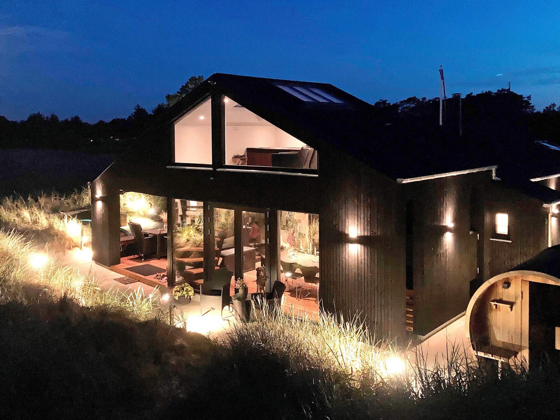 Architectonisch vakantiehuis met zeezicht en sauna op 50m van het strand - foto 33