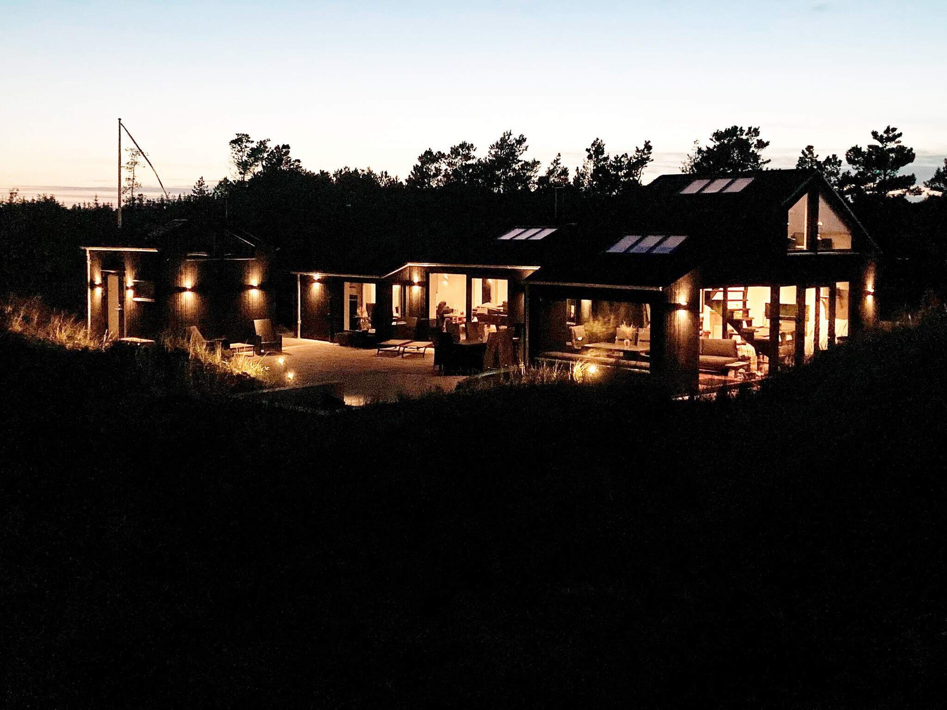 Architectonisch vakantiehuis met zeezicht en sauna op 50m van het strand - foto 36