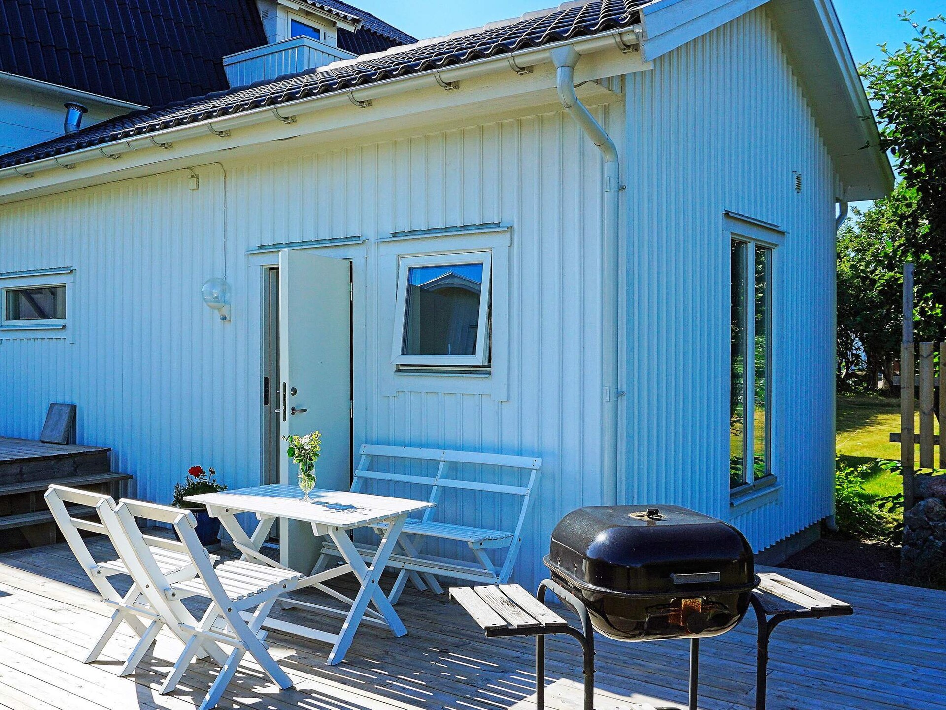 Klein maar fijn vakantiehuis op Öckerö – Zee, sauna en Göteborg dichtbij - foto 1