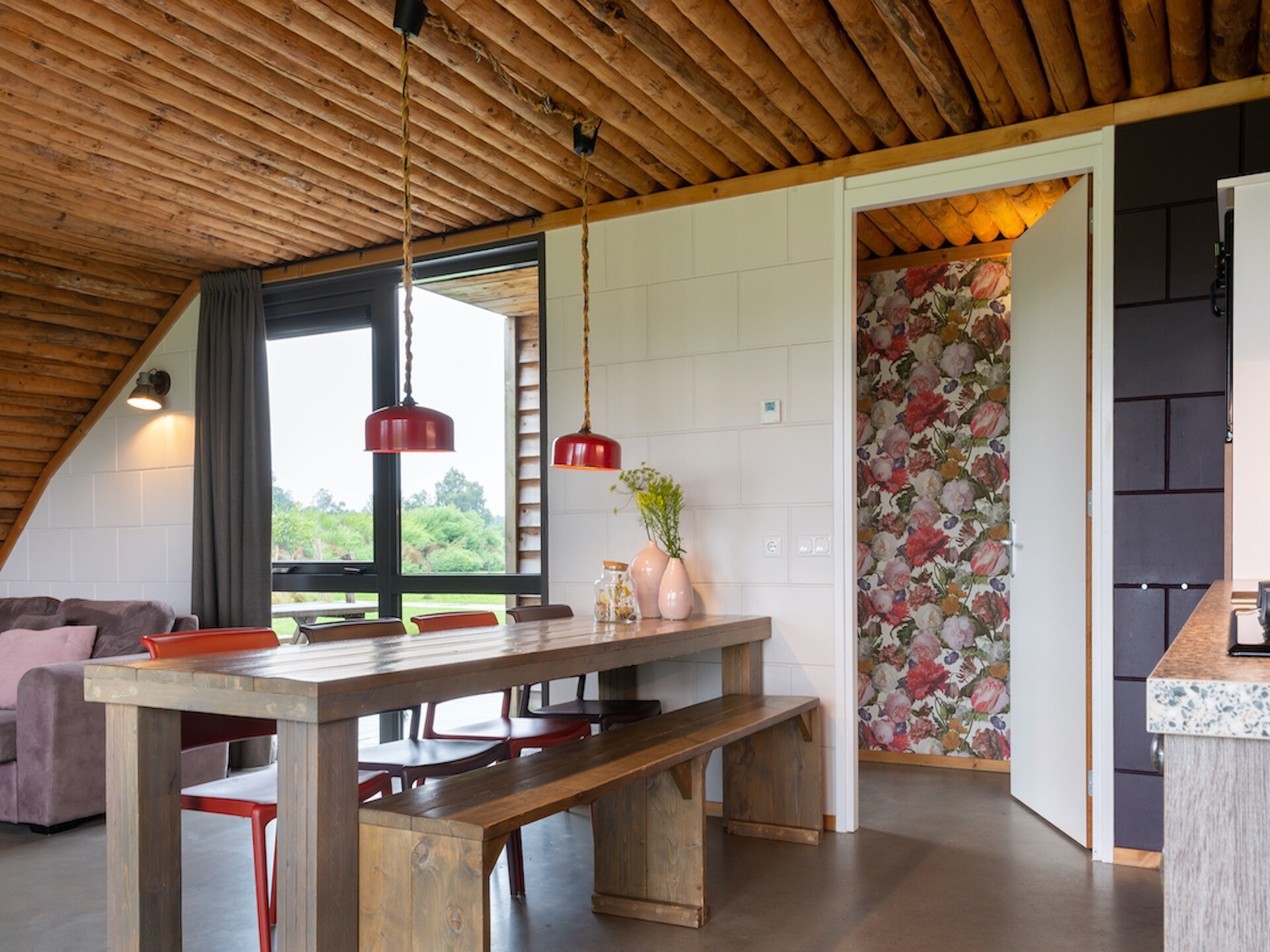 Koe in de Kost 3: Unieke 8-persoons bungalow met begroeid dak in Heeten - foto 9