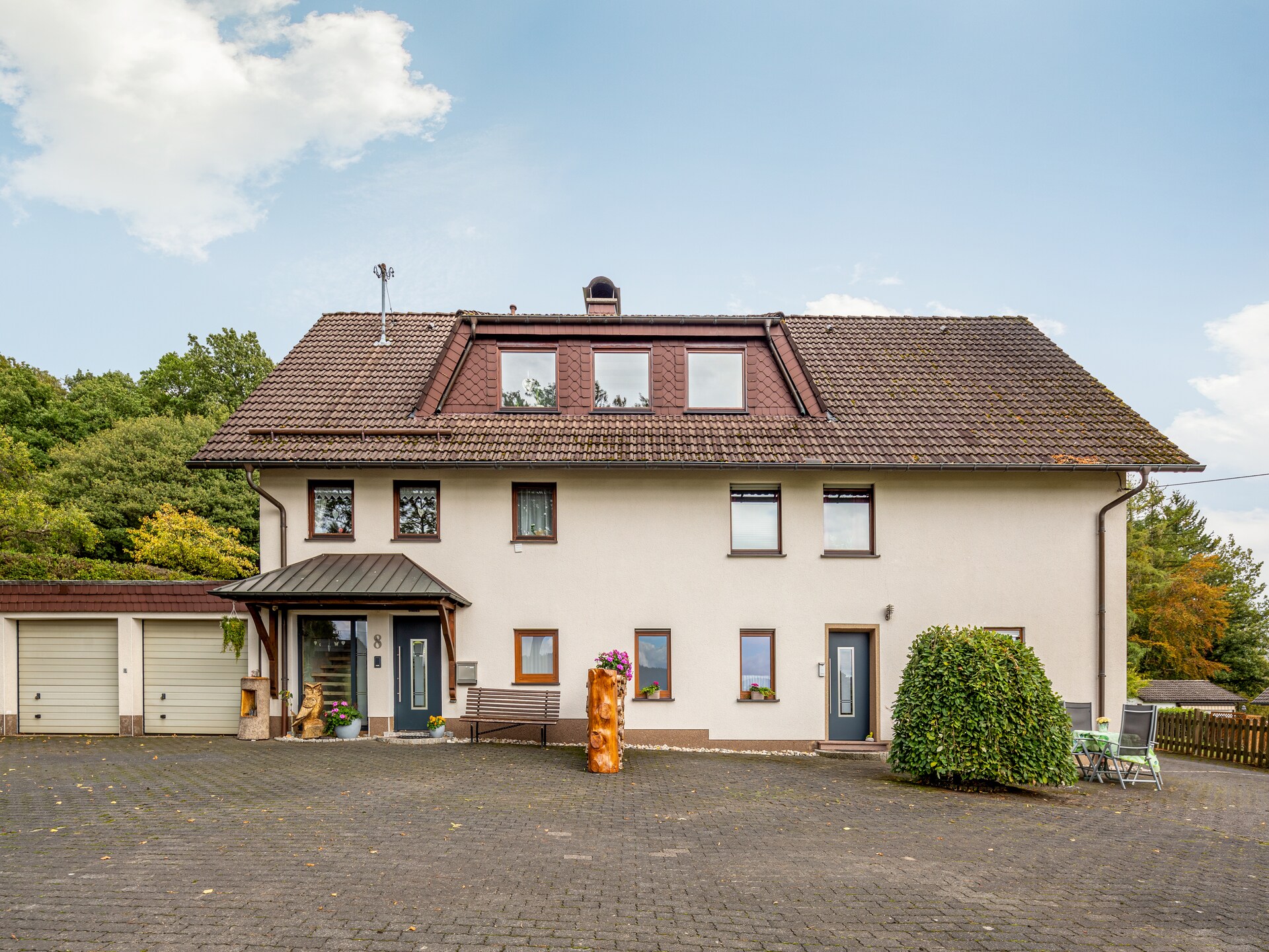 Knus vakantiehuis aan de bosrand bij Kirchhundem met terras en BBQ - foto 8
