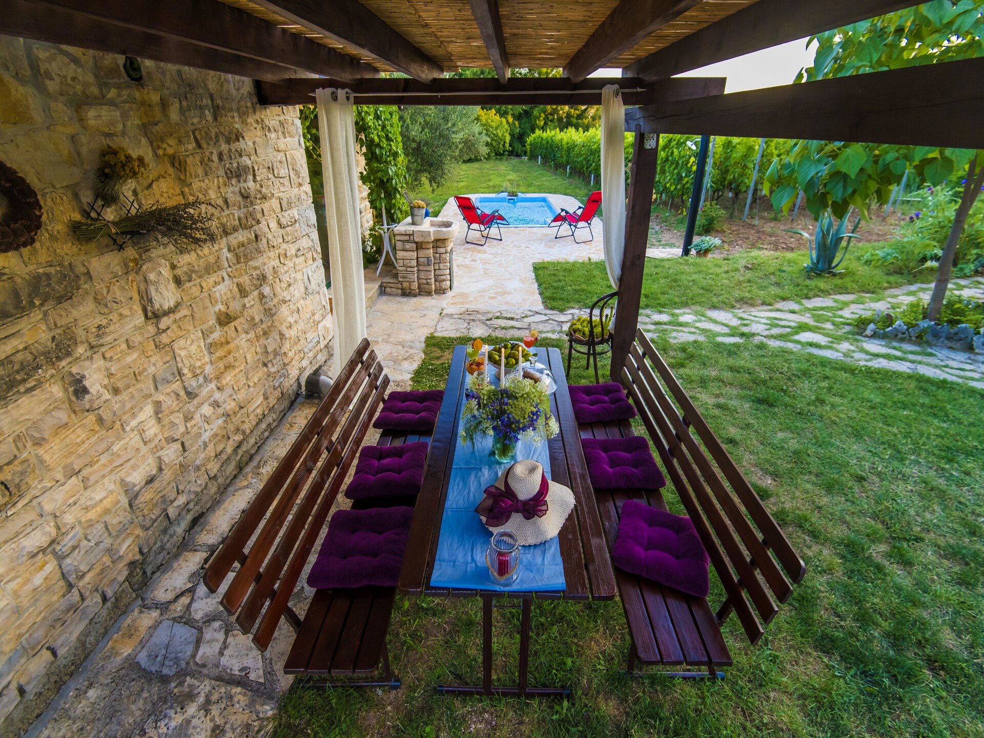 Vrijstaand vakantiehuis met privézwembad nabij Zadar - foto 28