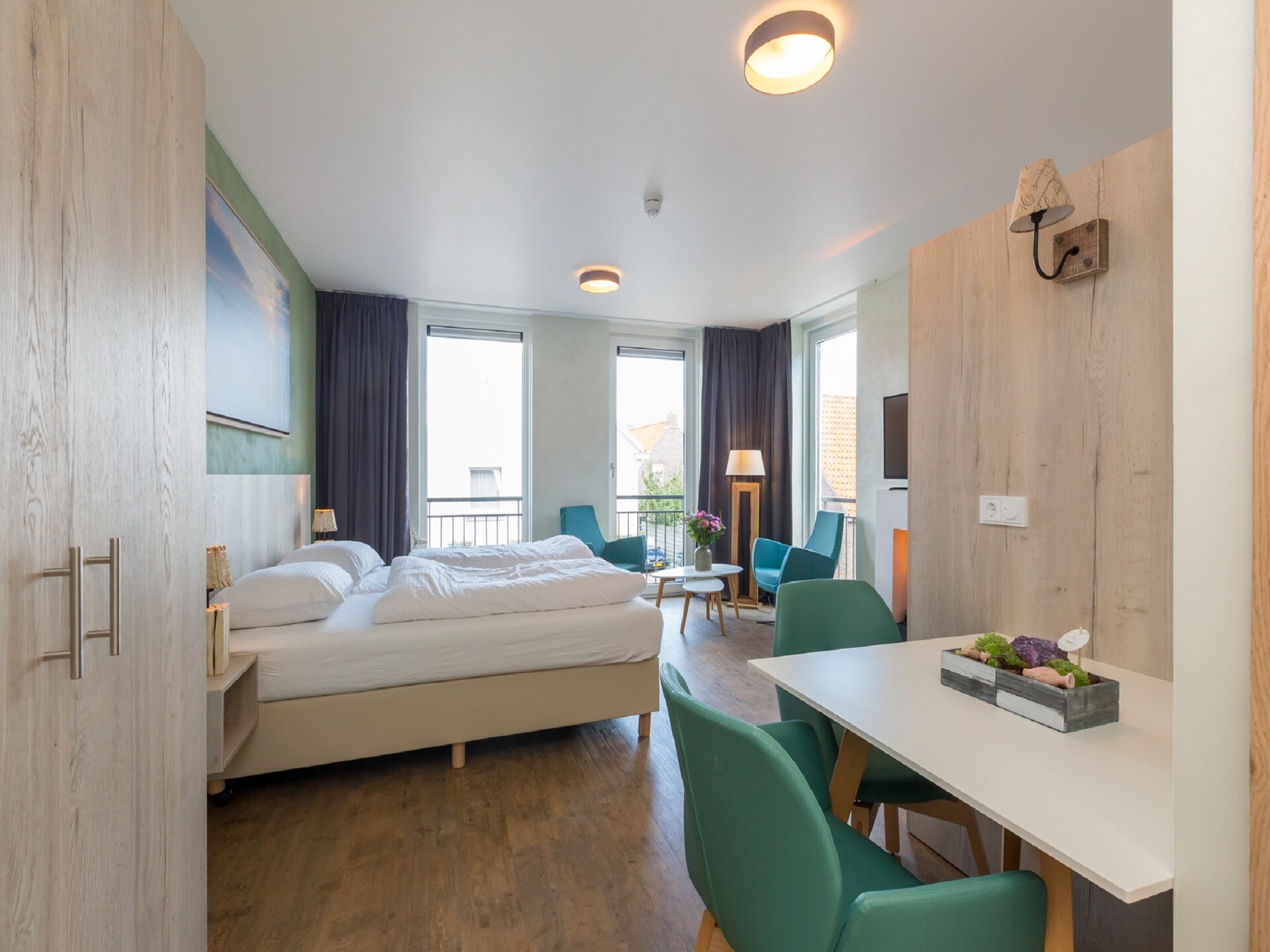 Luxe studio in Aparthotel Zoutelande, 200m van zuidkust strand - foto 4