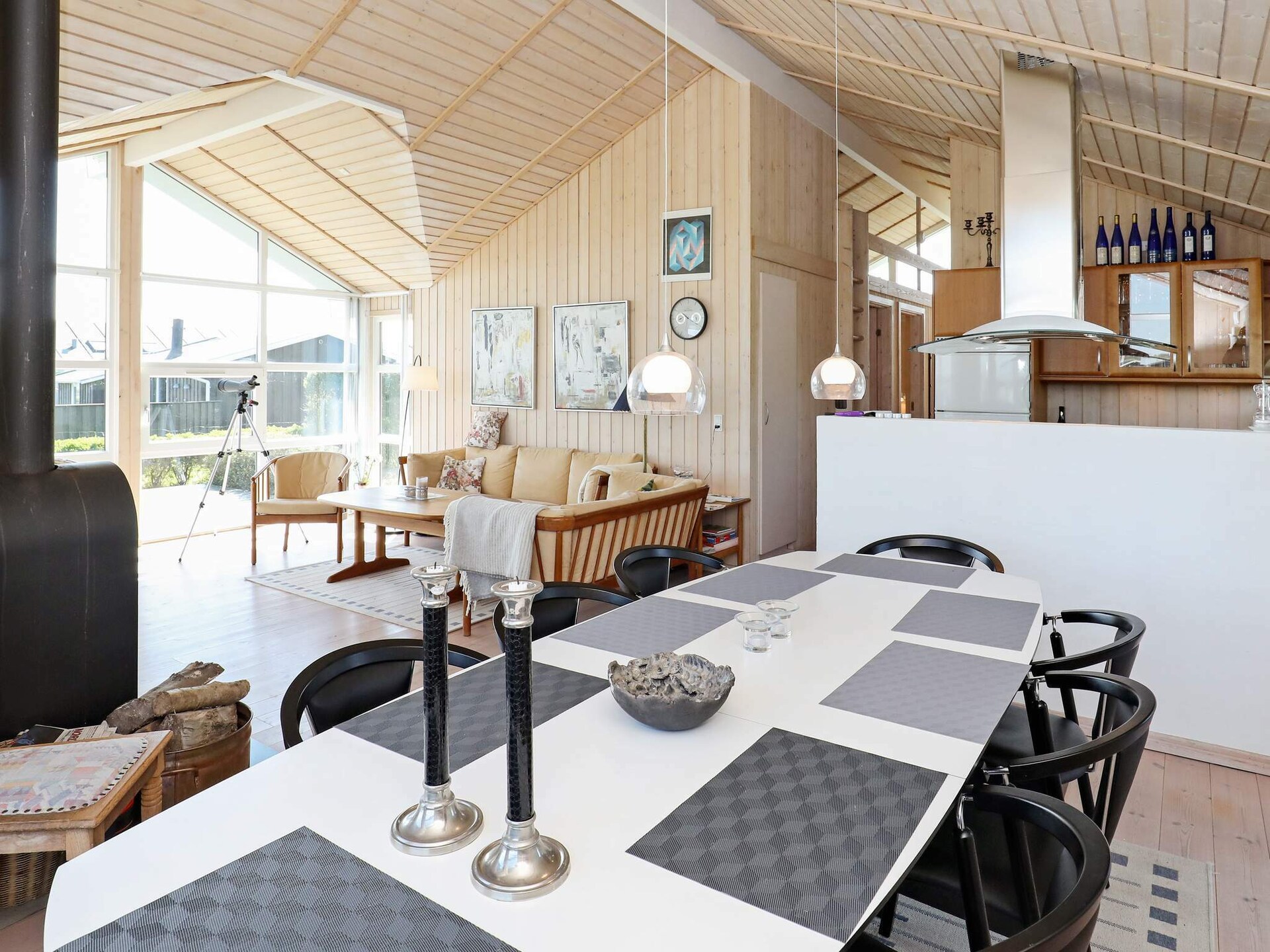 Licht vakantiehuis met zeezicht op 80 meter van het strand in Sæby - foto 25