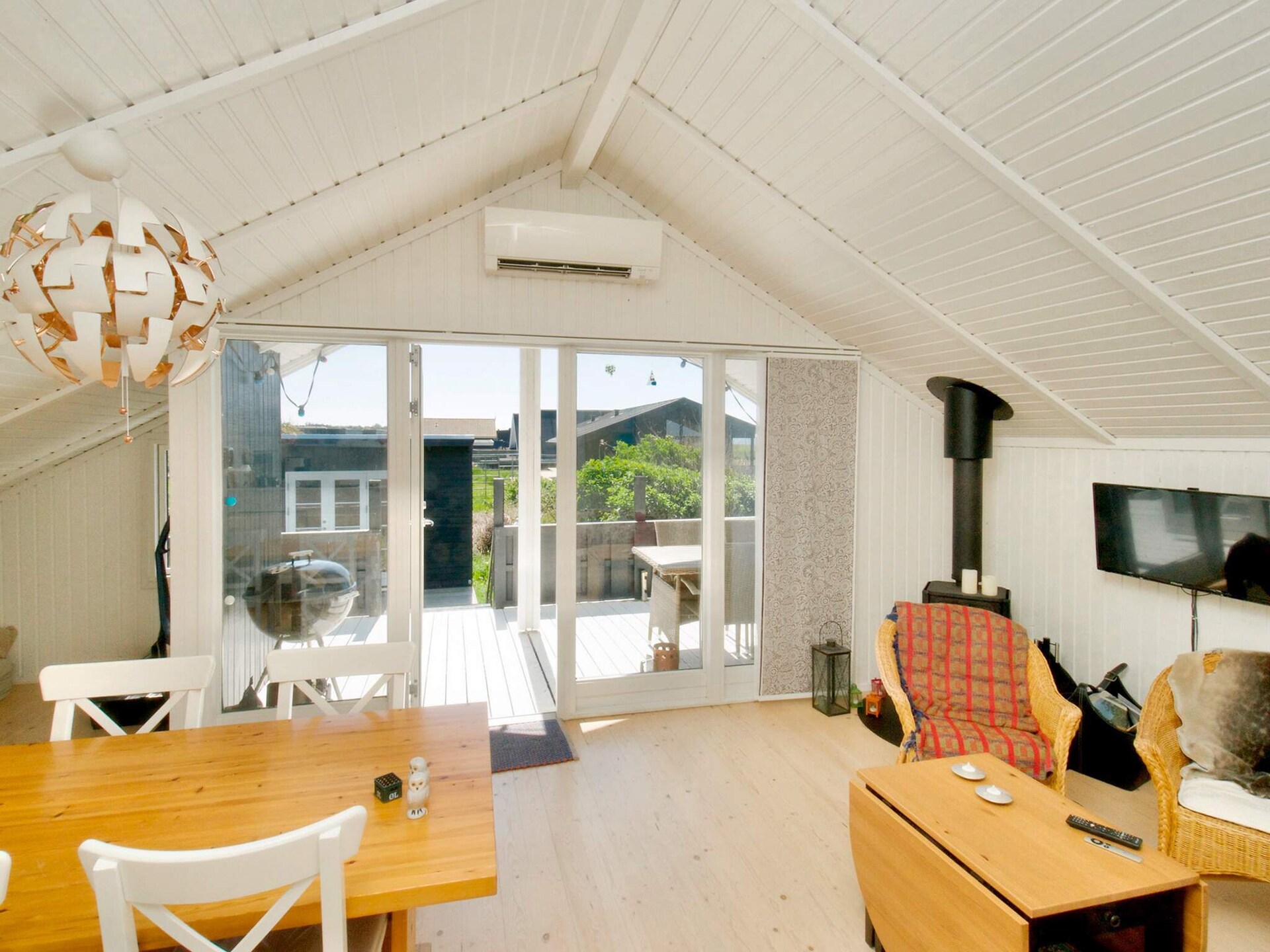 Knus houten vakantiehuis op 100 meter van zee met panoramisch uitzicht - foto 8