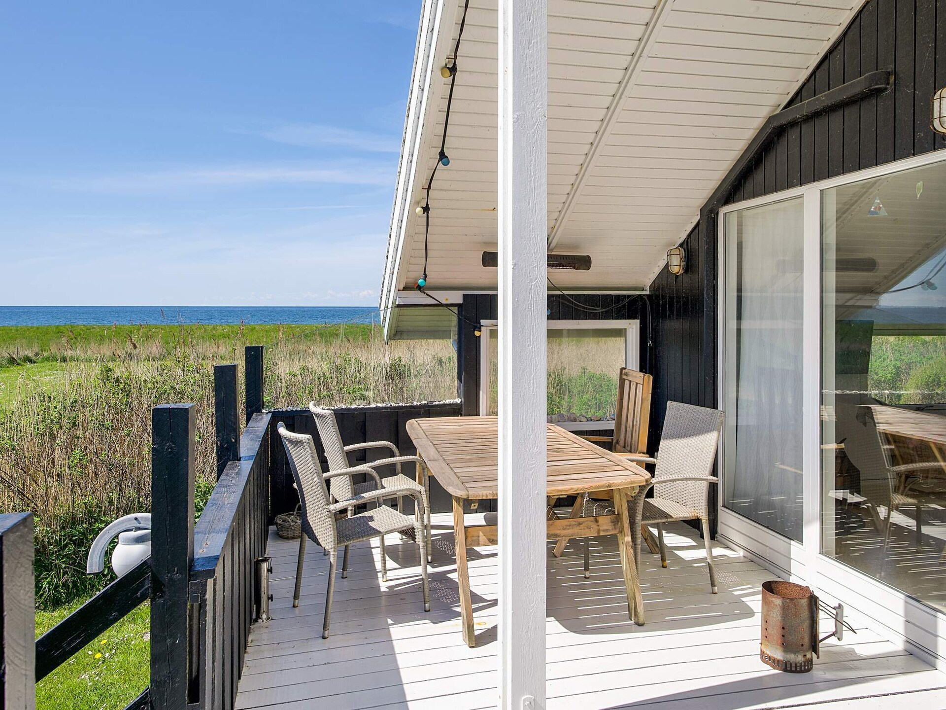 Knus houten vakantiehuis op 100 meter van zee met panoramisch uitzicht - foto 21
