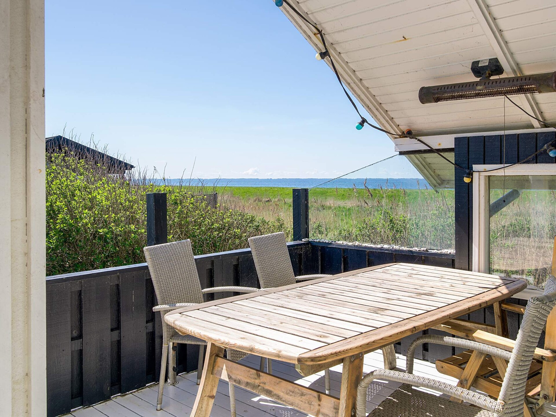 Knus houten vakantiehuis op 100 meter van zee met panoramisch uitzicht - foto 22