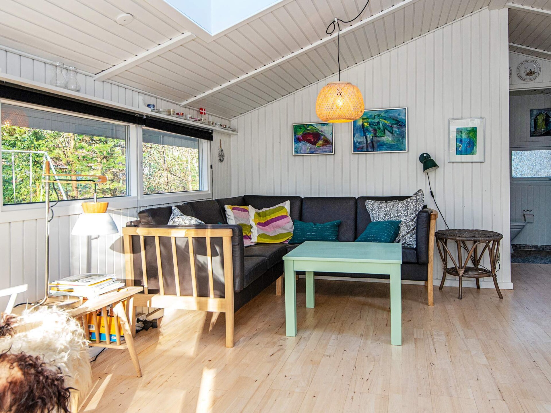 Knus vrijstaand huis aan doodlopende weg, 80m van het Kvie Sø meer - foto 28