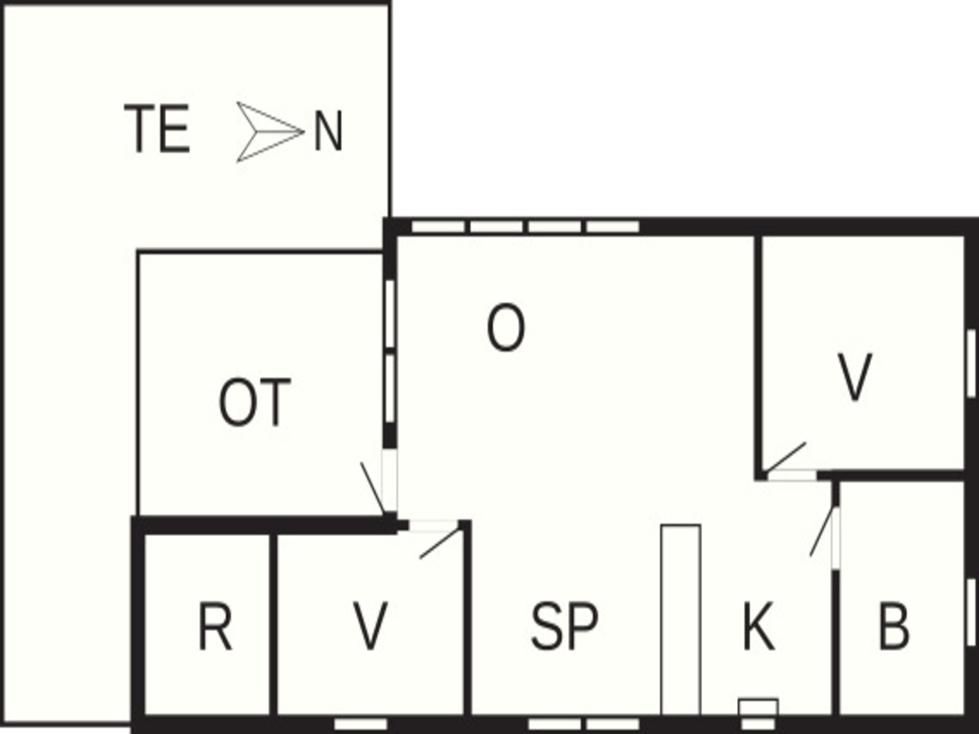 Knus vrijstaand huis aan doodlopende weg, 80m van het Kvie Sø meer - foto 39