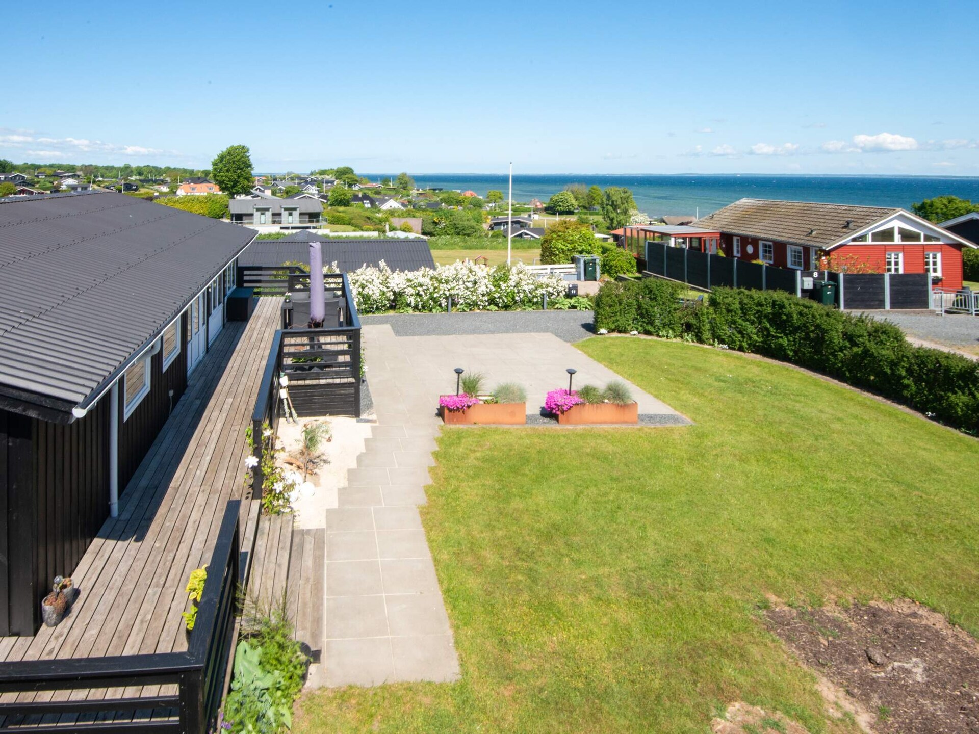 Prachtig gerenoveerd vakantiehuis met weids uitzicht op zee bij Hejlsminde - foto 12