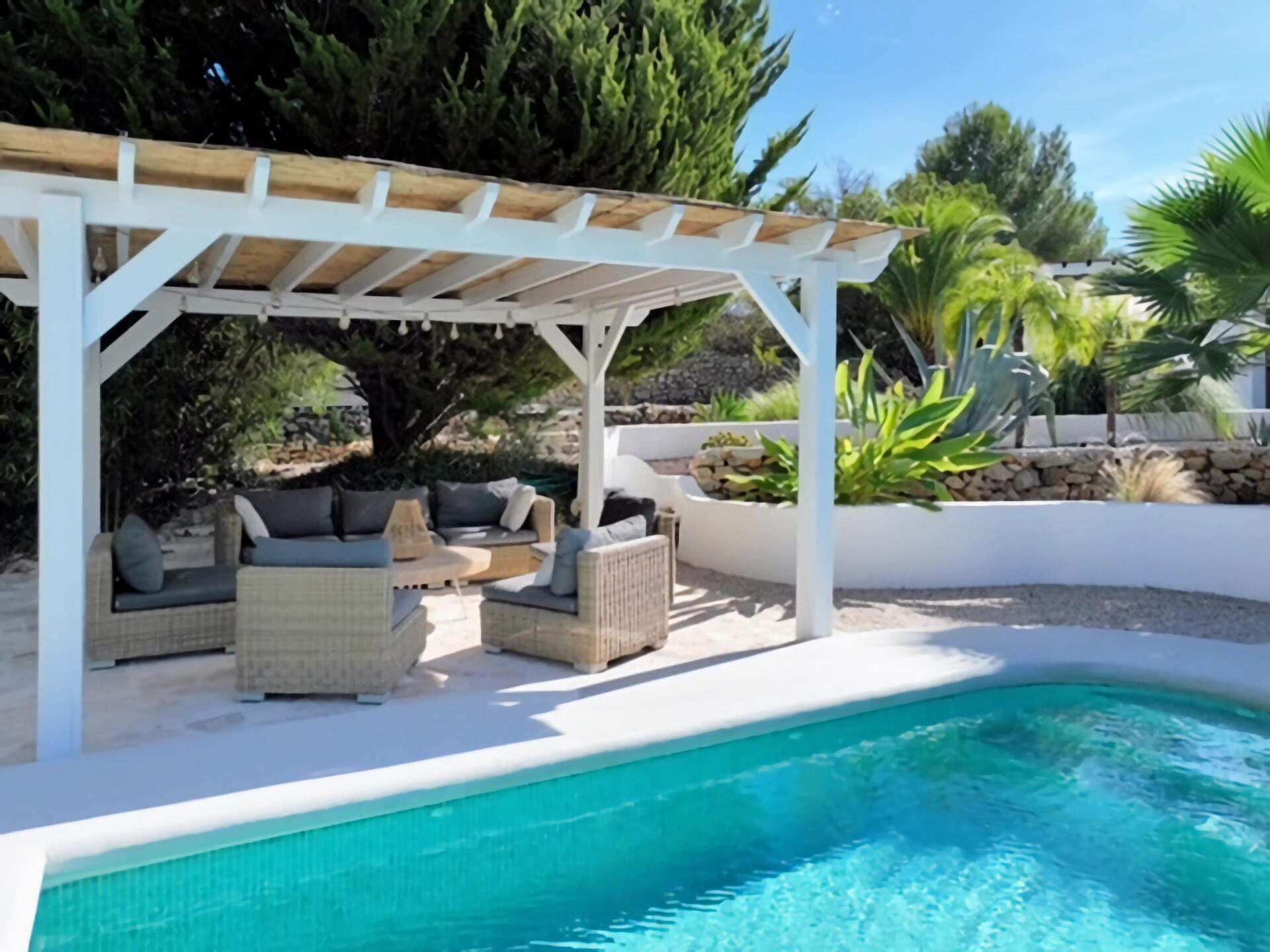 Privézwembad en rustieke charme in Villa Finca de Piedra, Benissa - foto 19