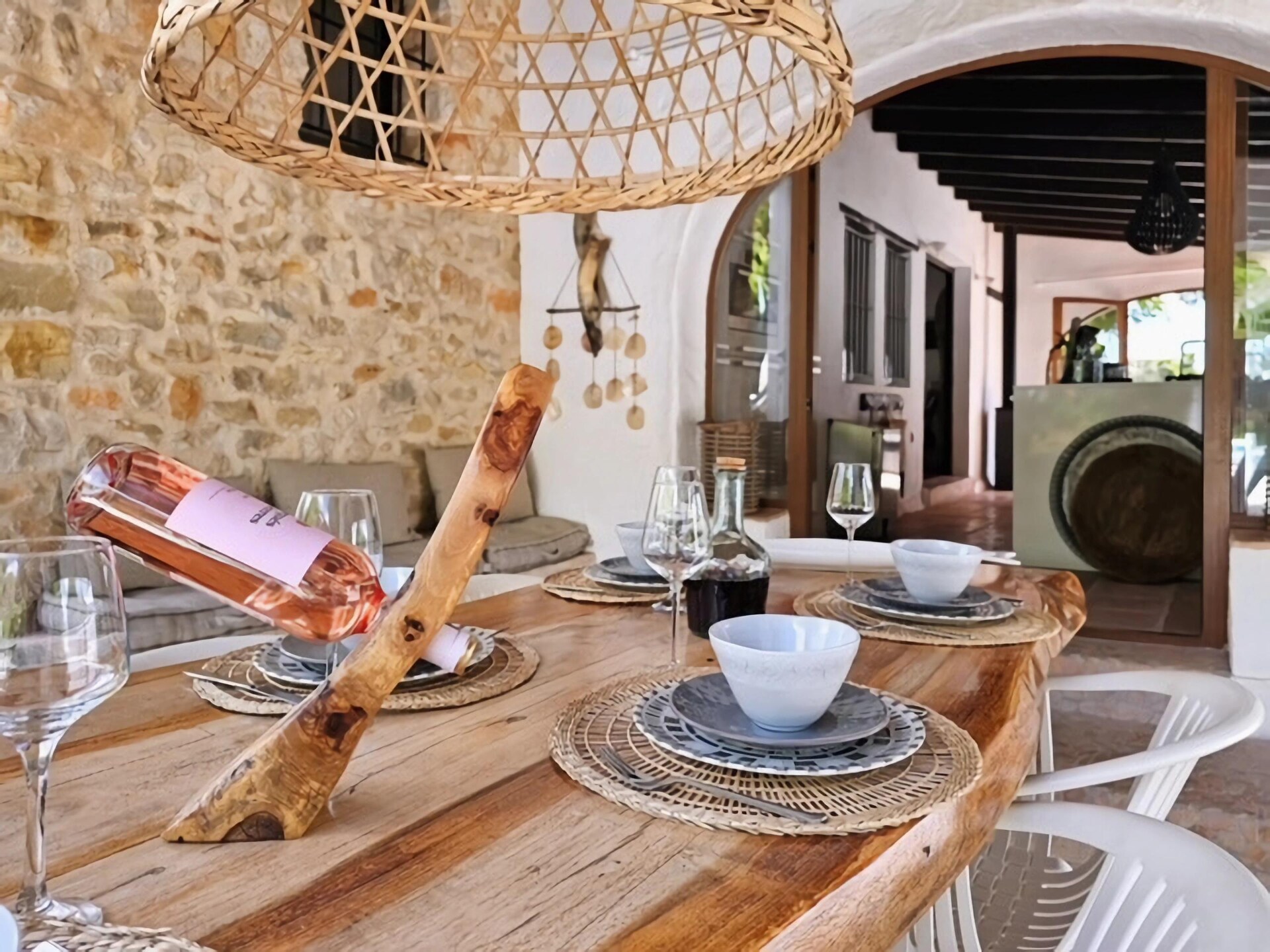 Privézwembad en rustieke charme in Villa Finca de Piedra, Benissa - foto 39