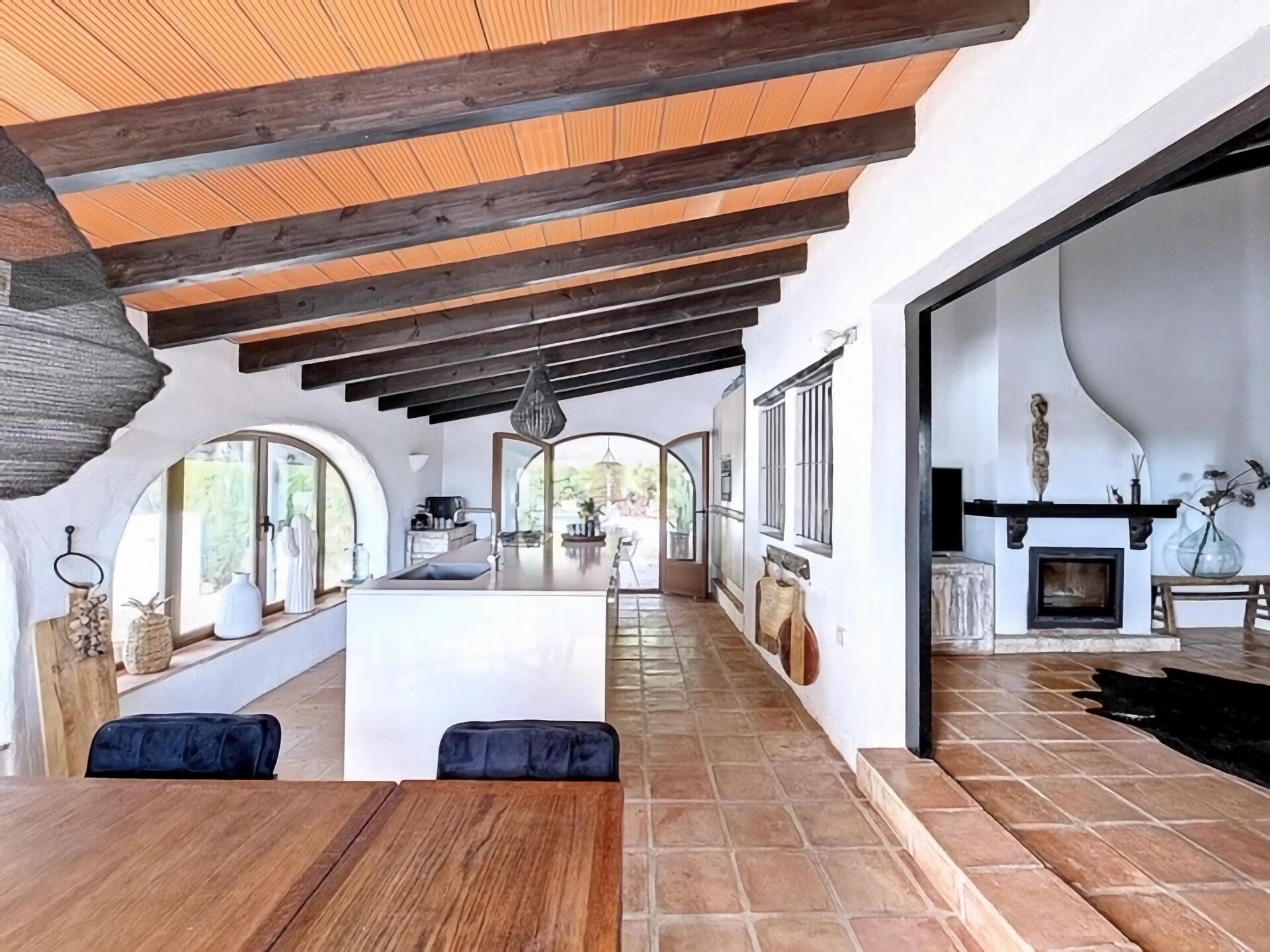Privézwembad en rustieke charme in Villa Finca de Piedra, Benissa - foto 13