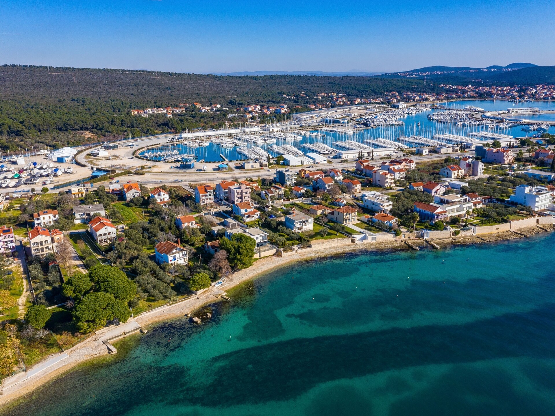 Villa Bibinje: moderne privévilla met zwembad op 200m van het strand - foto 23