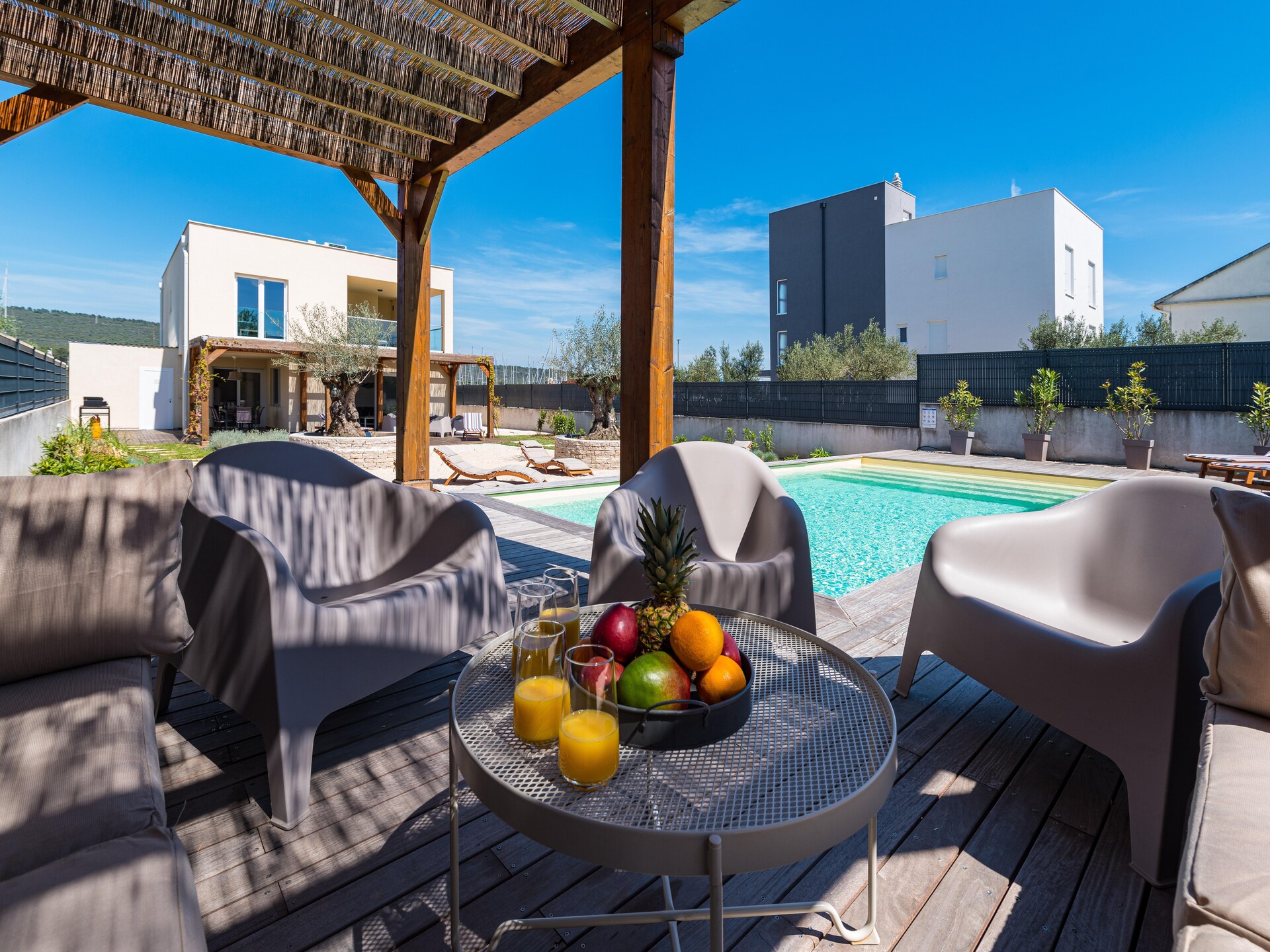 Villa Bibinje: moderne privévilla met zwembad op 200m van het strand - foto 29