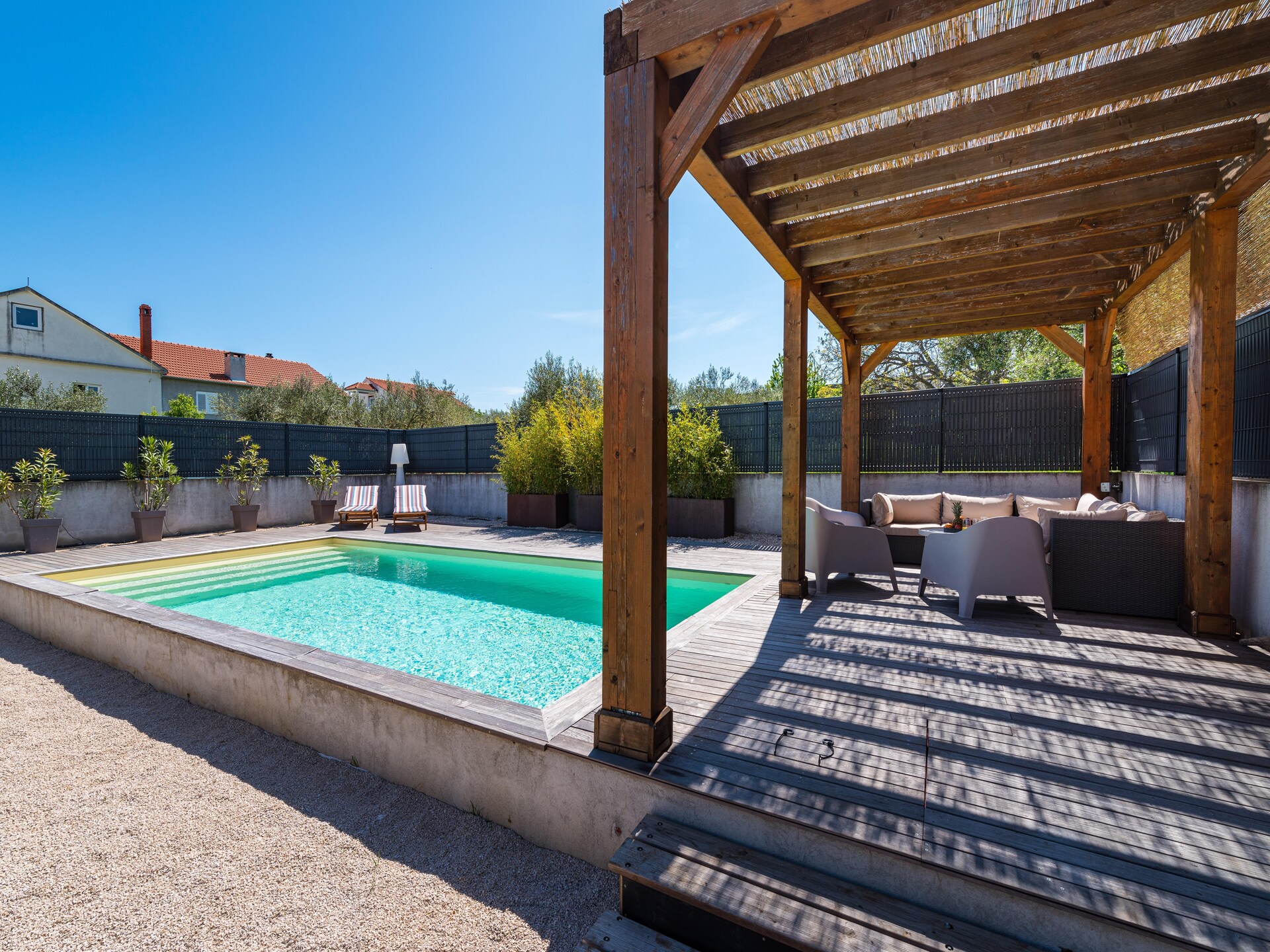 Villa Bibinje: moderne privévilla met zwembad op 200m van het strand - foto 8