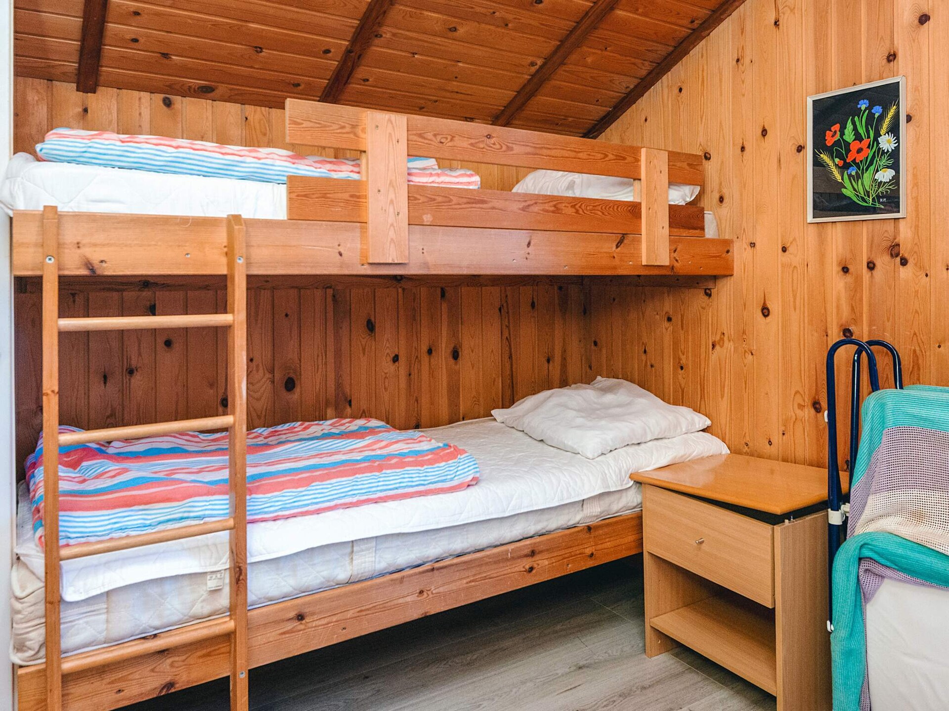 Op 300 m van zee: Comfortabel vakantiehuis voor 6 personen in Bjert - foto 29
