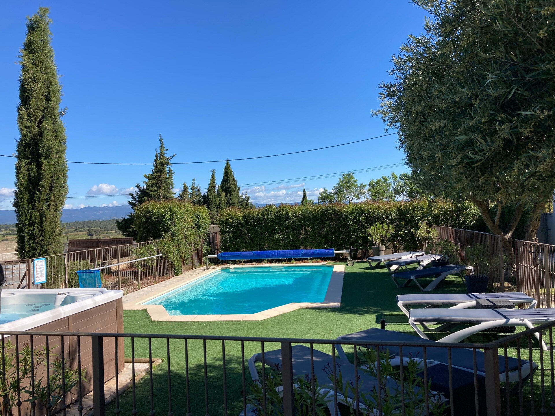 Villa met privézwembad en bubbelbad tussen de wijngaarden van Montbrun-des-Corbières - foto 9