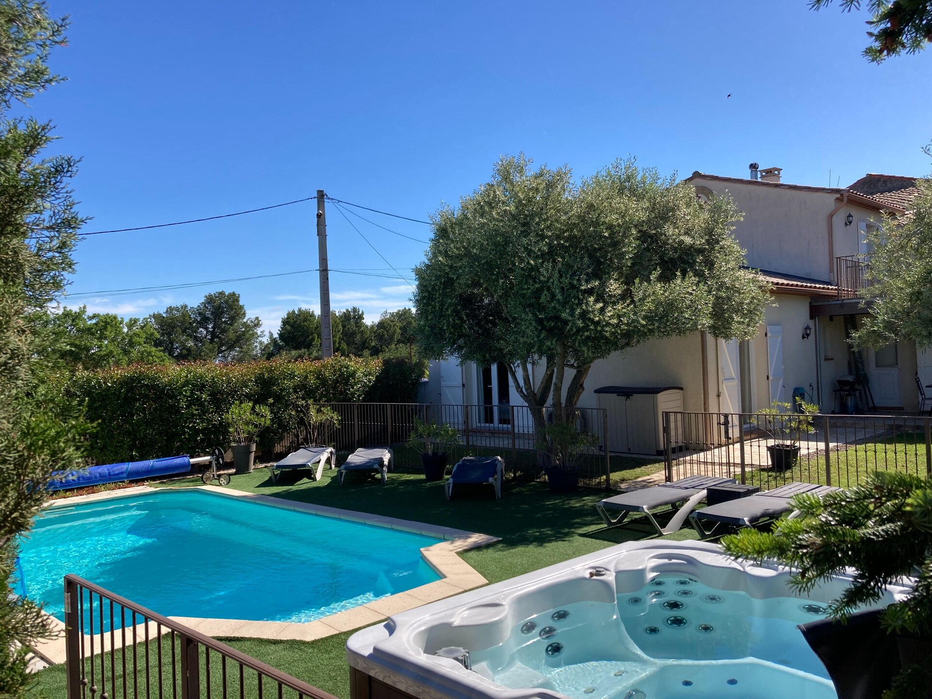 Villa met privézwembad en bubbelbad tussen de wijngaarden van Montbrun-des-Corbières - foto 10