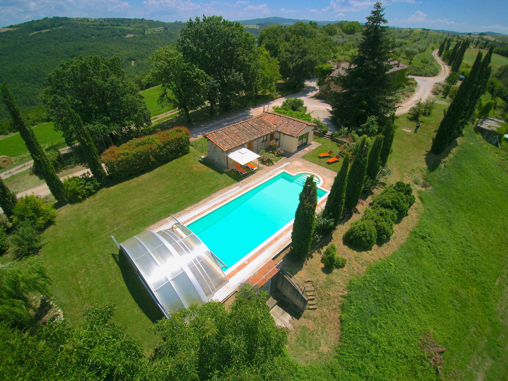 Ruime Villa Fiorella Dieci in San Venanzo voor 10 personen - foto 9