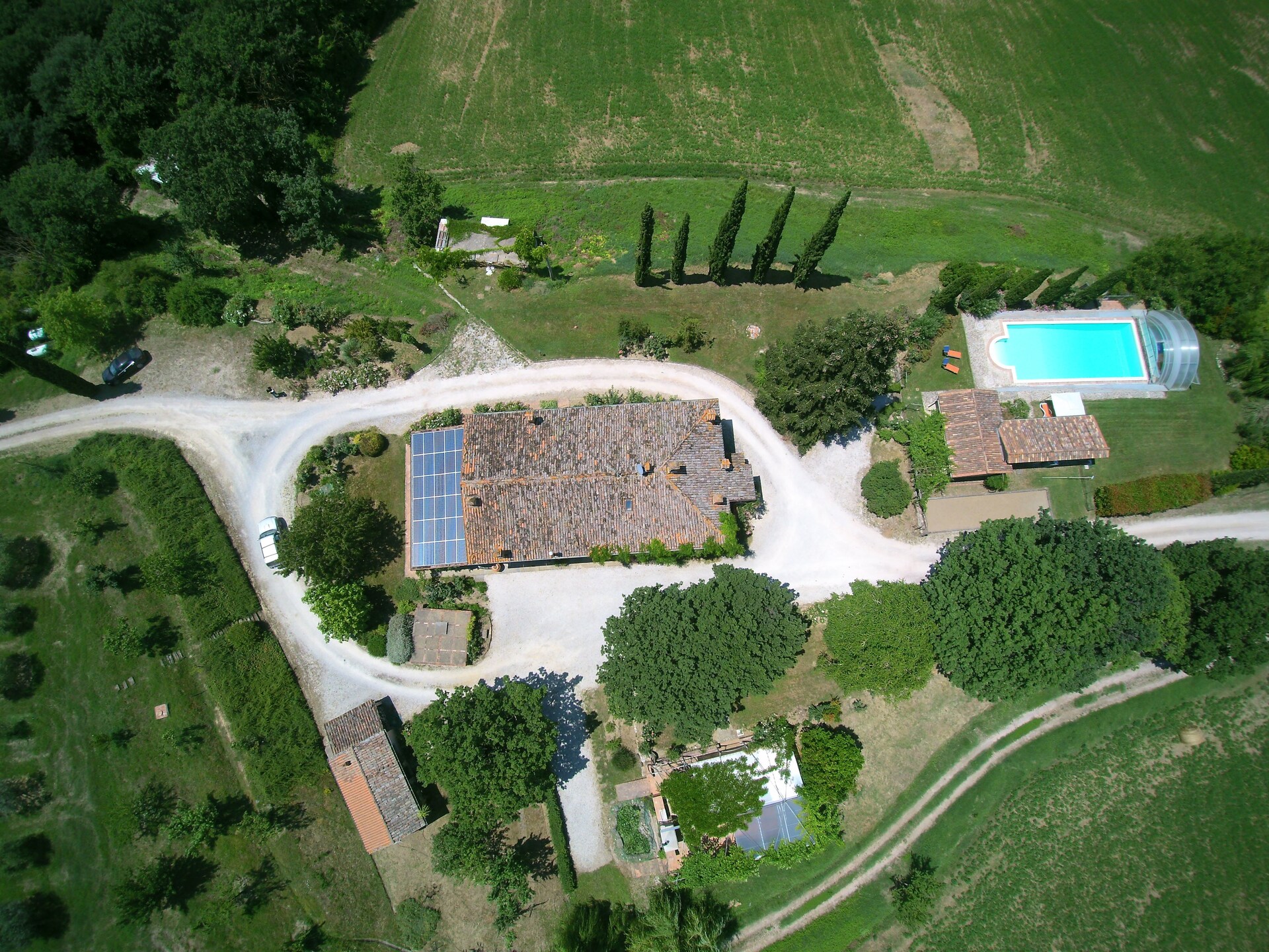 Ruime Villa Fiorella Dieci in San Venanzo voor 10 personen - foto 14