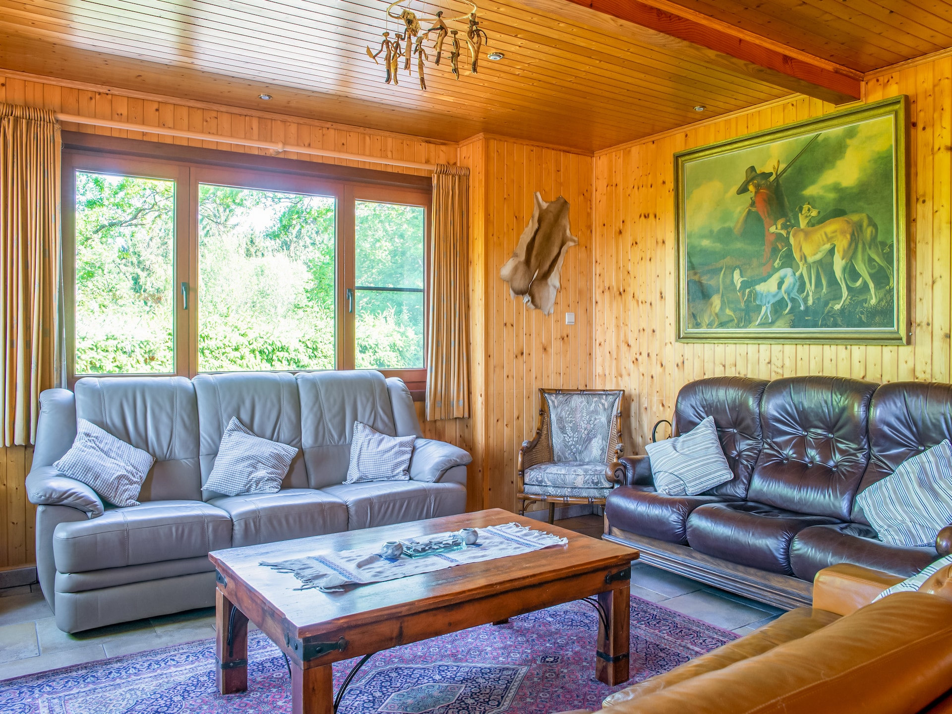 8-persoons vakantiehuis met sauna en speelruimte in Barvaux-Weris - foto 2