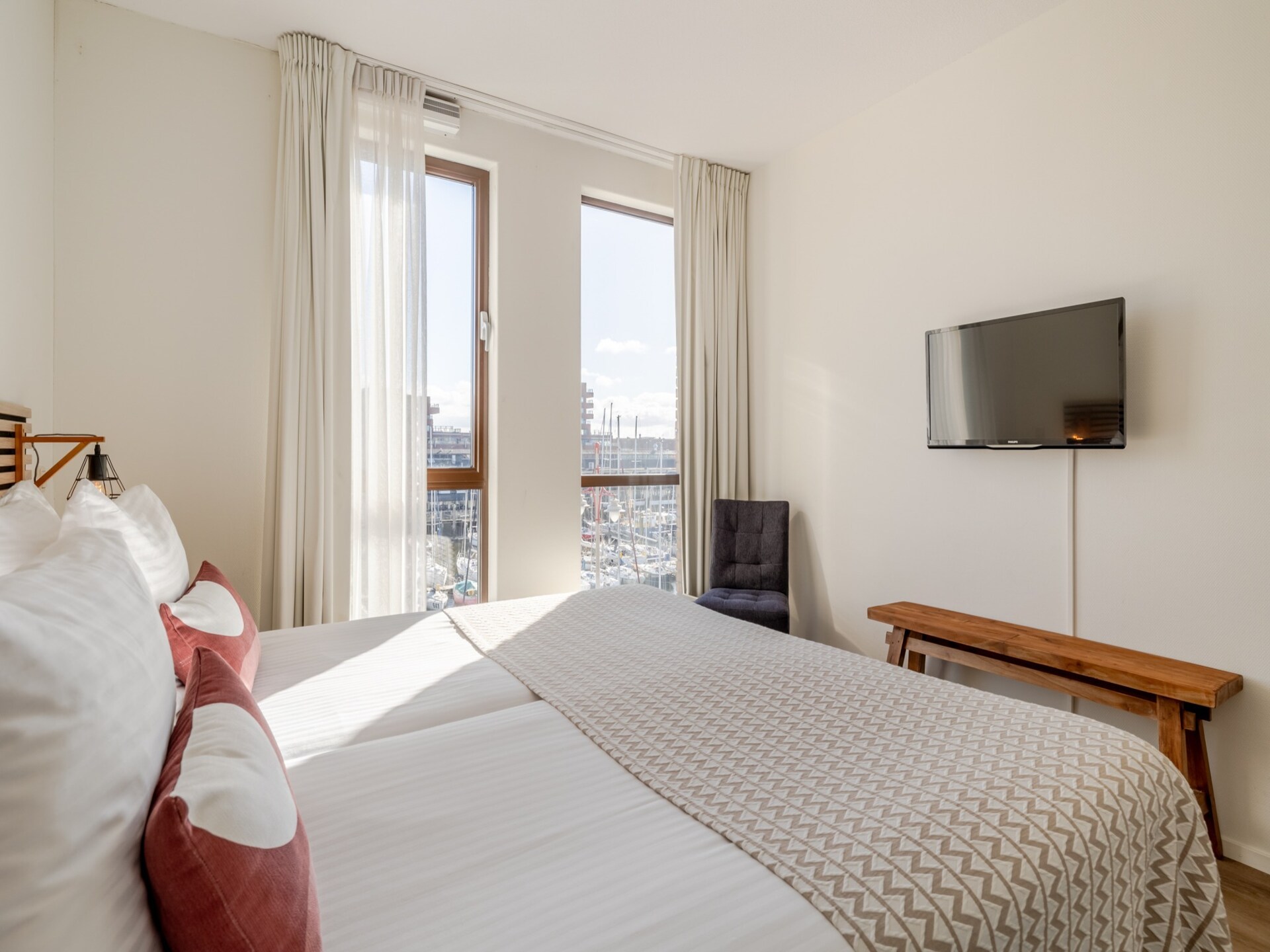 Modern appartement met Frans balkon aan de jachthaven van Scheveningen - foto 11