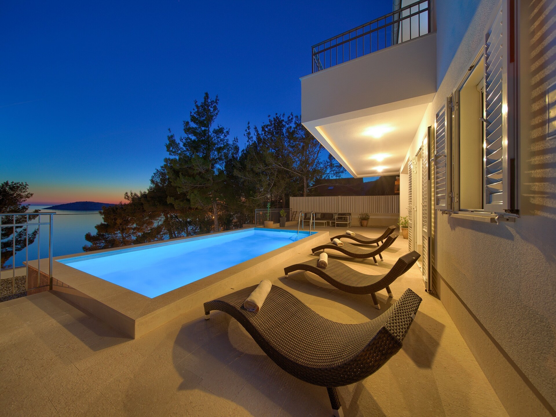 Villa St Martin-Reef: Luxe villa aan zee op eiland Cres voor 8 personen - foto 9
