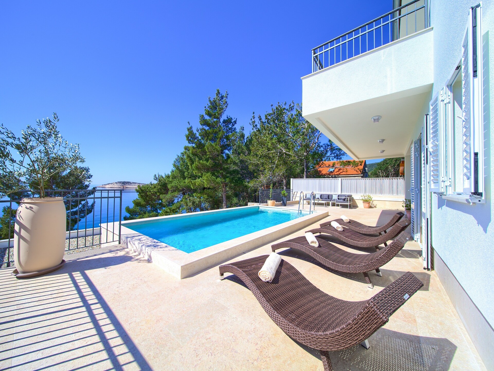Villa St Martin-Reef: Luxe villa aan zee op eiland Cres voor 8 personen - foto 10