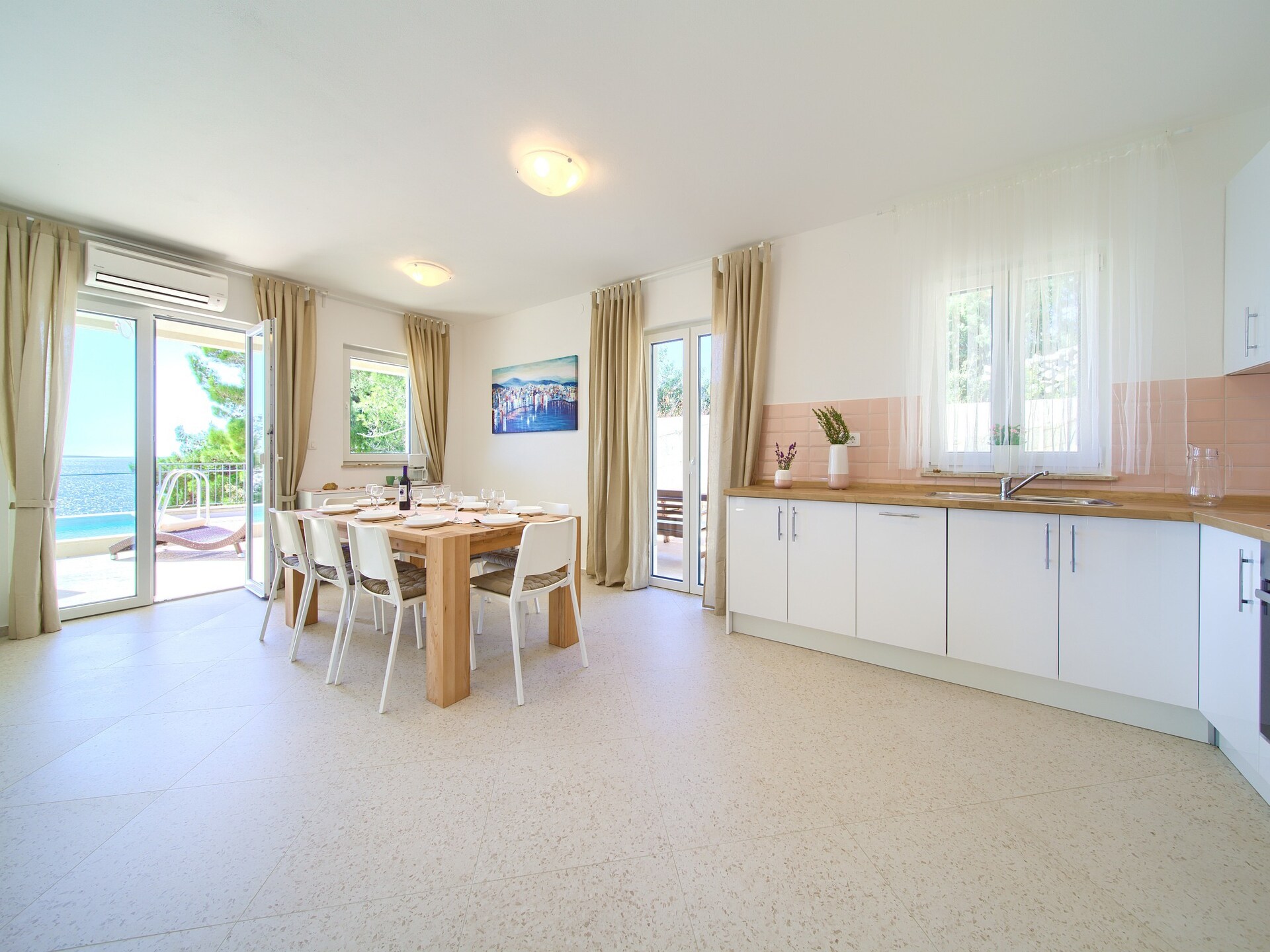 Villa St Martin-Reef: Luxe villa aan zee op eiland Cres voor 8 personen - foto 14
