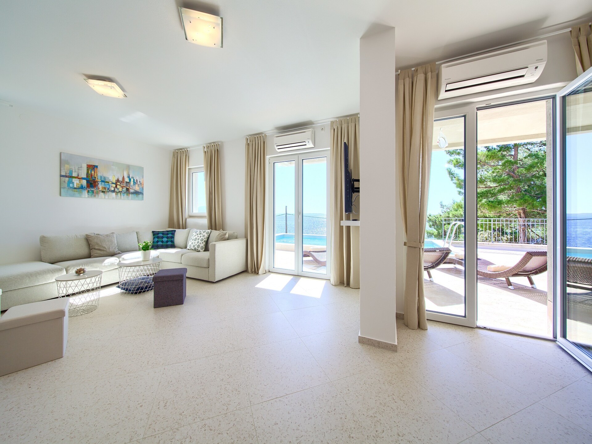 Villa St Martin-Reef: Luxe villa aan zee op eiland Cres voor 8 personen - foto 13