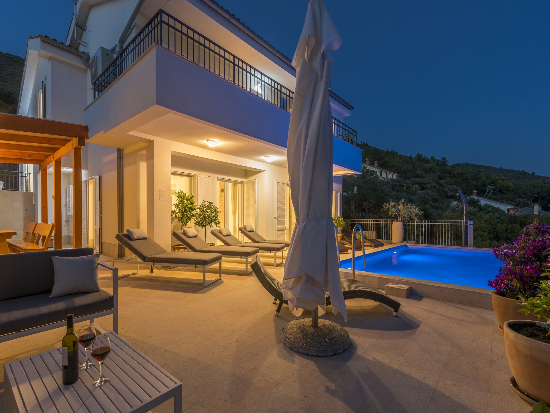 Villa St Martin-Reef: Luxe villa aan zee op eiland Cres voor 8 personen - foto 8