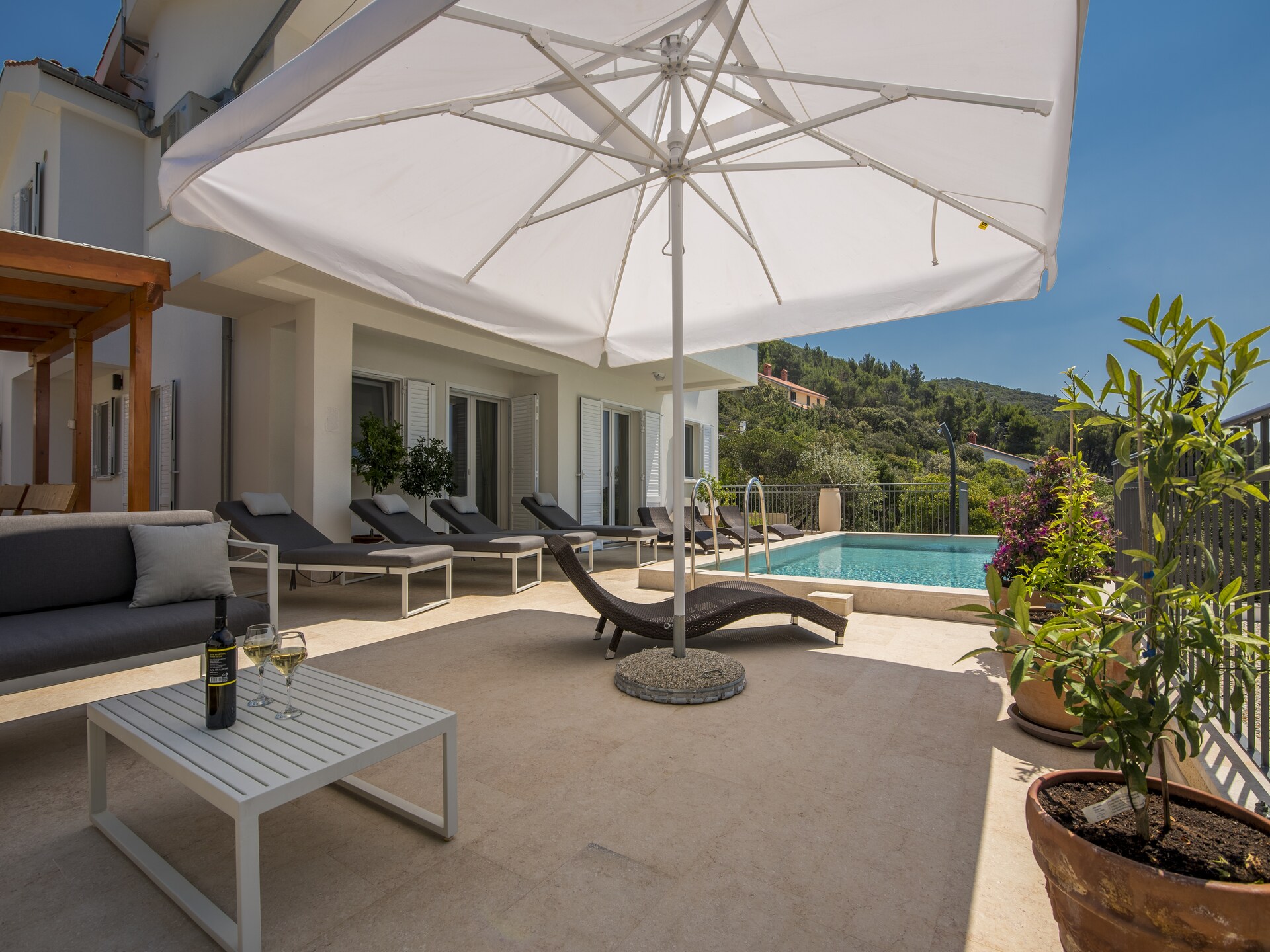 Villa St Martin-Reef: Luxe villa aan zee op eiland Cres voor 8 personen - foto 23
