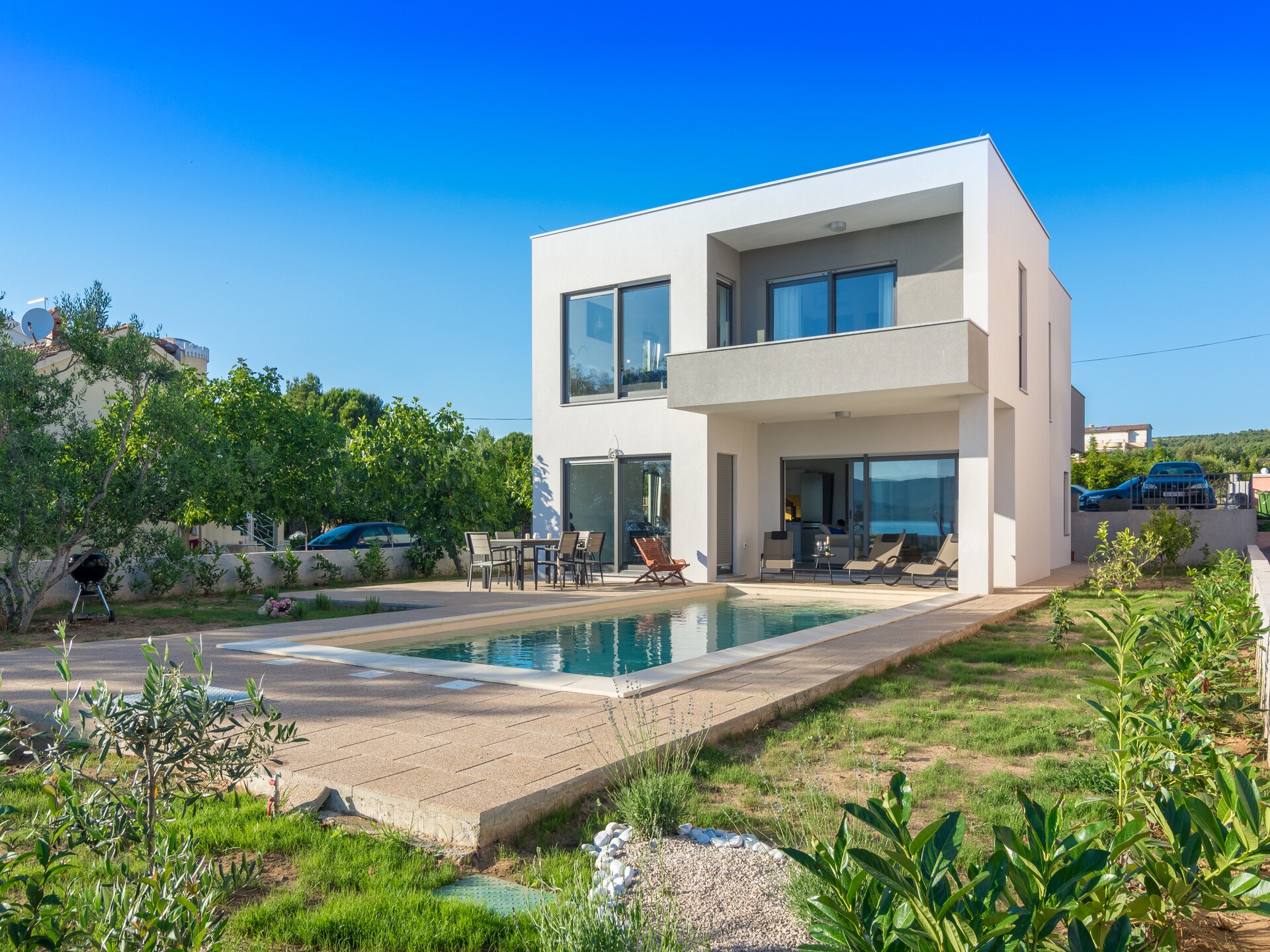 Villa Estera: Vrijstaande villa met zwembad op 10 meter van zee in Turanj - foto 5
