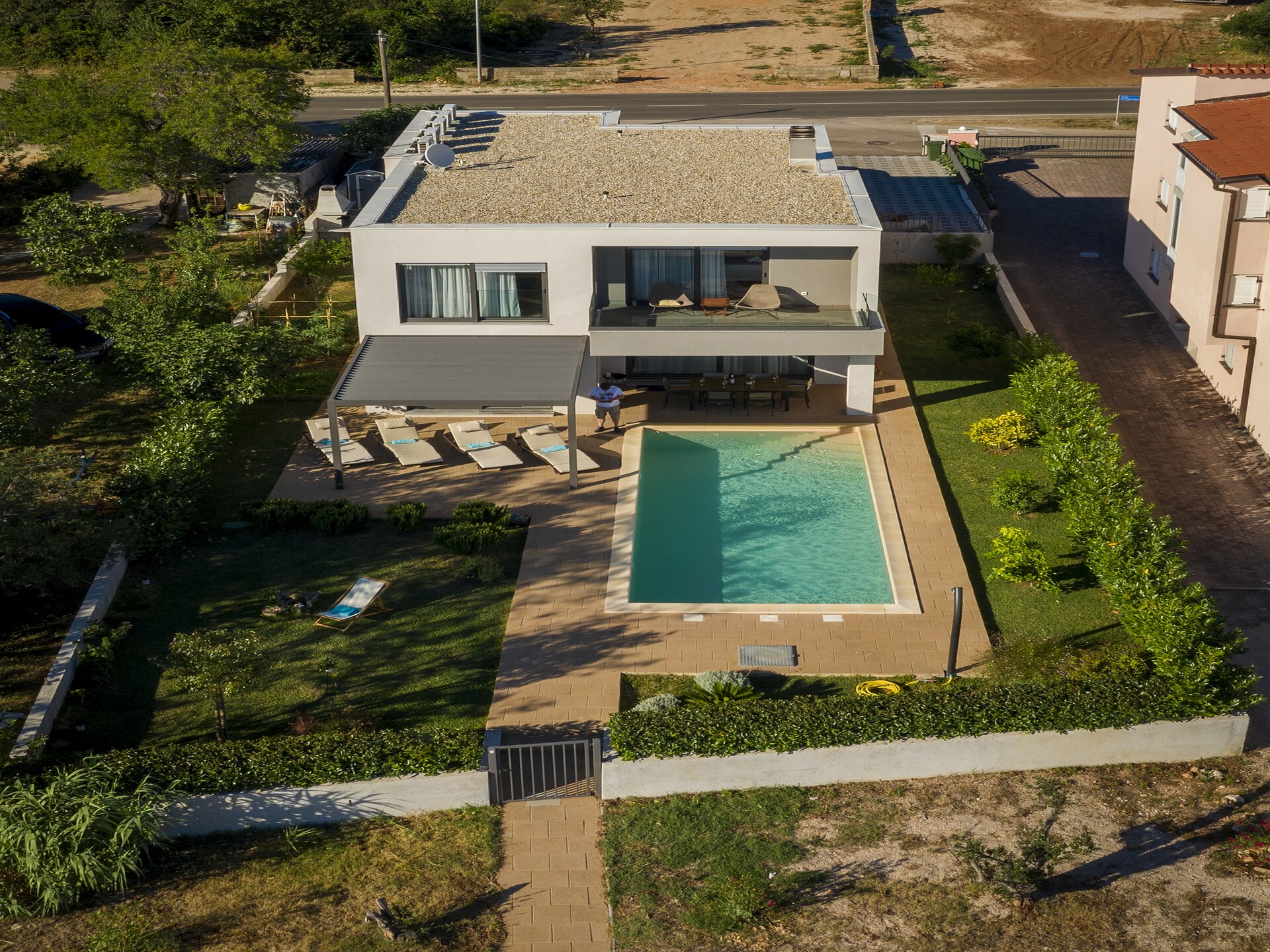 Villa Estera: Vrijstaande villa met zwembad op 10 meter van zee in Turanj - foto 27