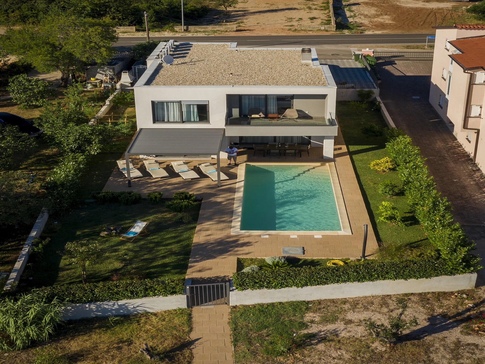 Villa Estera: Vrijstaande villa met zwembad op 10 meter van zee in Turanj - foto 33
