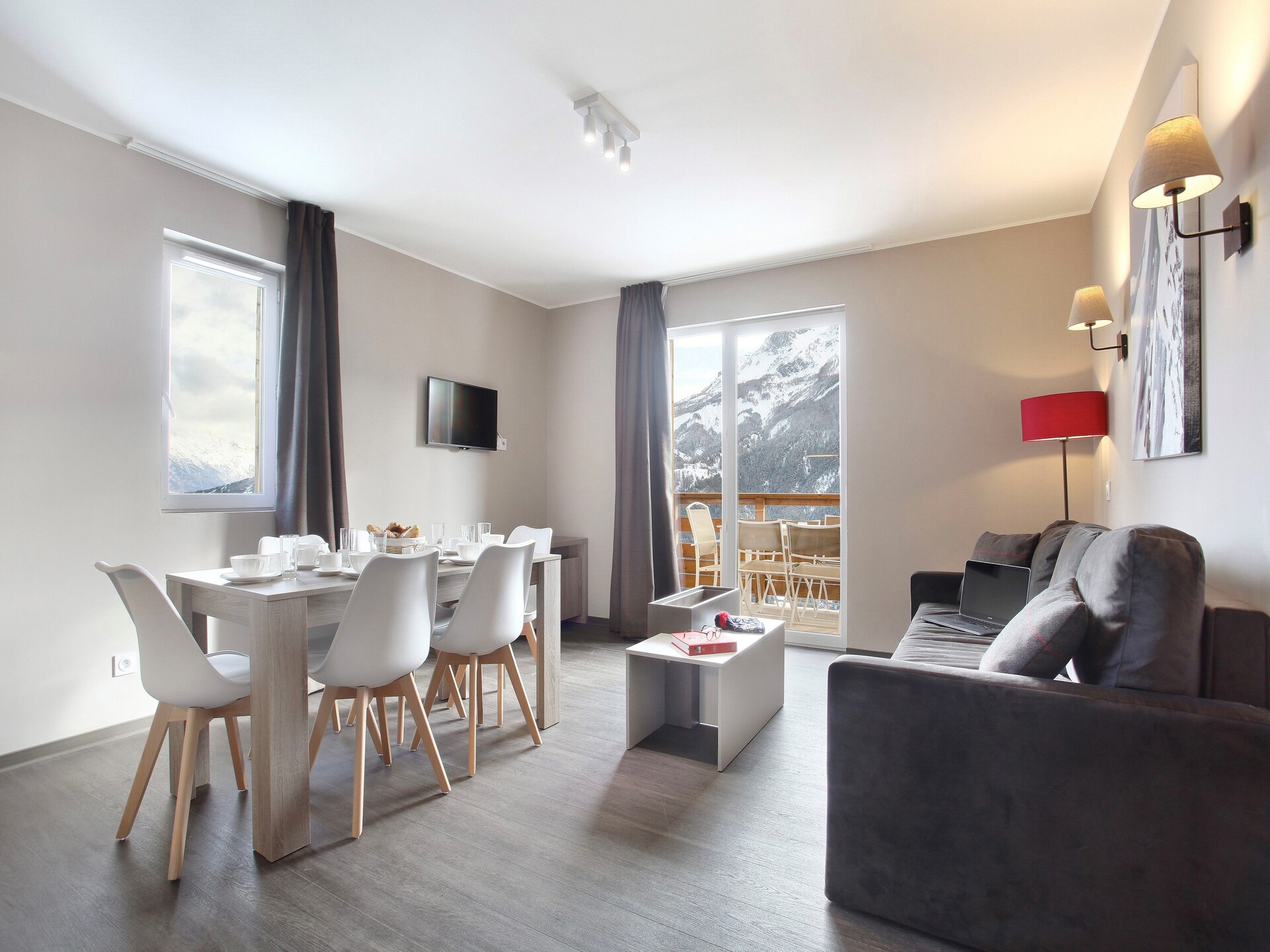 Knus chalet-appartement op vakantiepark Pra Loup 1500, hond welkom - foto 8