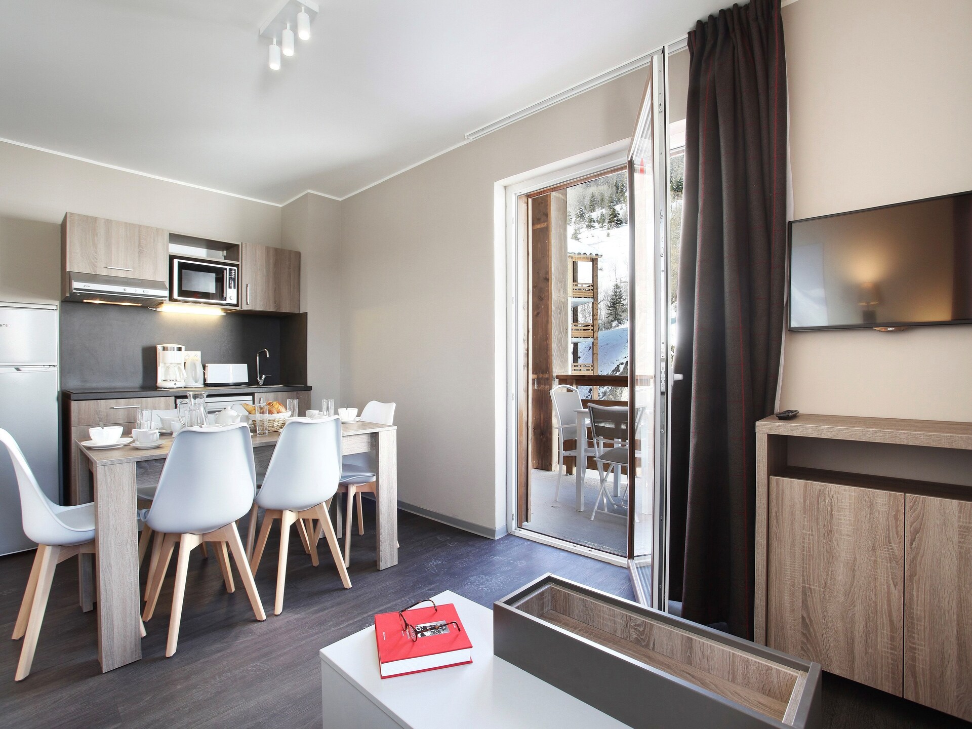 Knus chalet-appartement op vakantiepark Pra Loup 1500, hond welkom - foto 4
