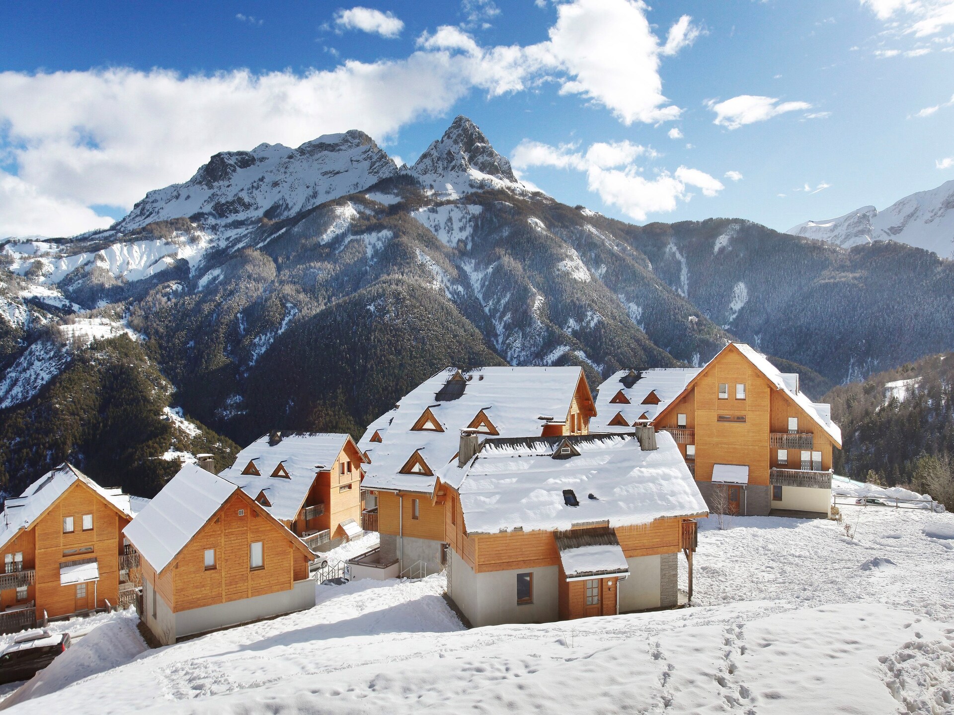 Knus chalet-appartement op vakantiepark Pra Loup 1500, hond welkom - foto 14