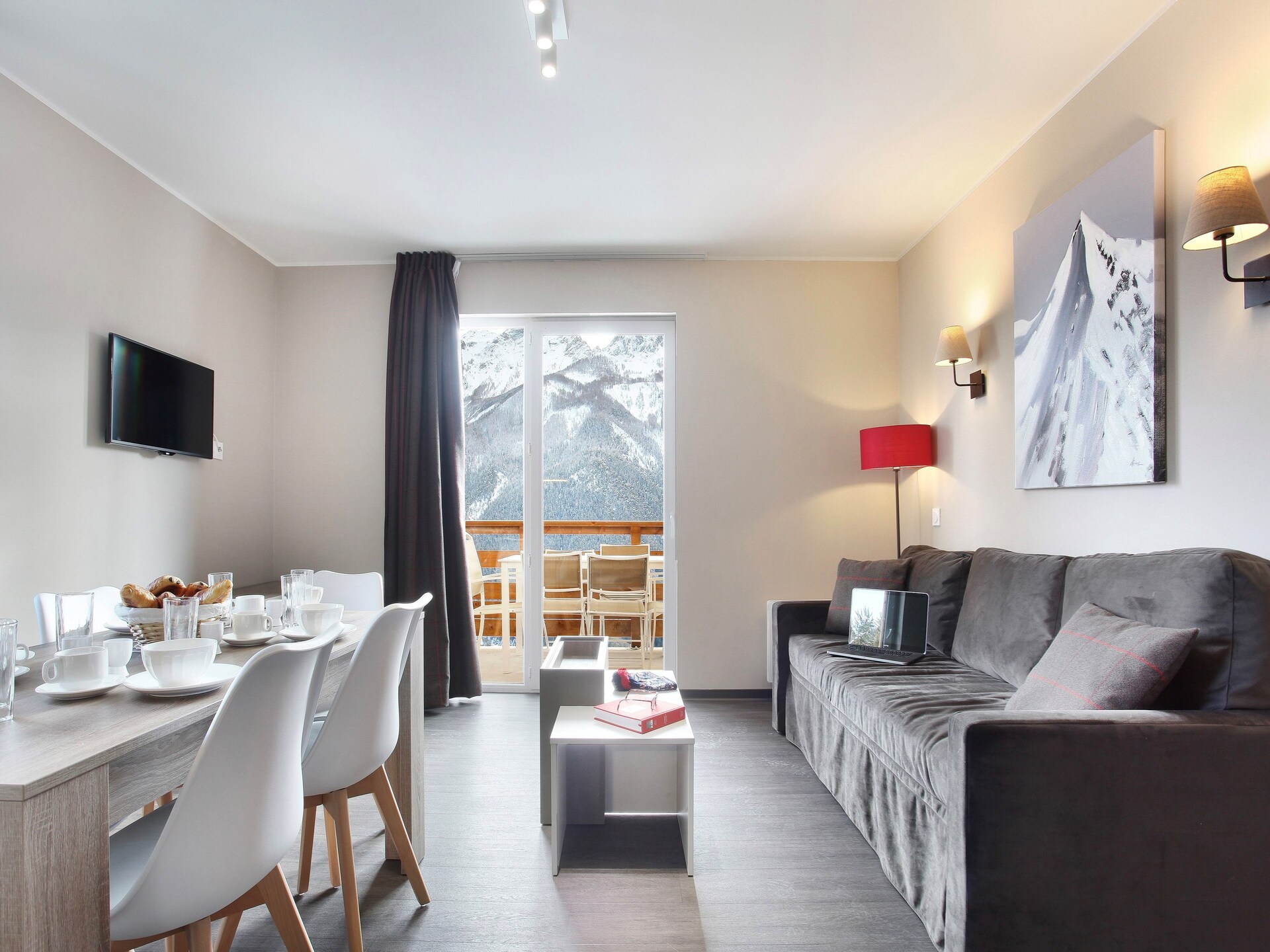 Knus chalet-appartement op vakantiepark Pra Loup 1500, hond welkom - foto 7