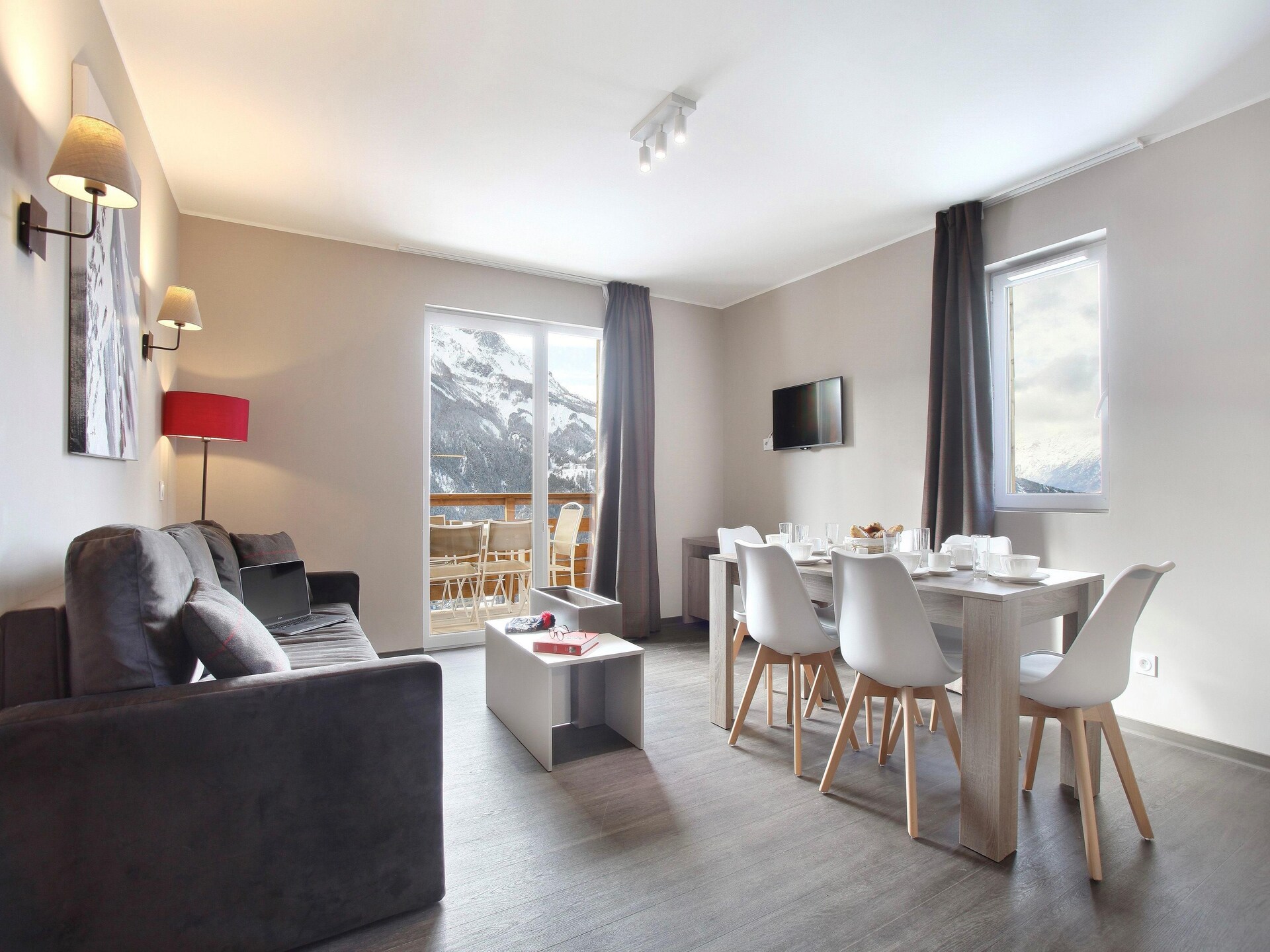 Knus chalet-appartement op vakantiepark Pra Loup 1500, hond welkom - foto 21